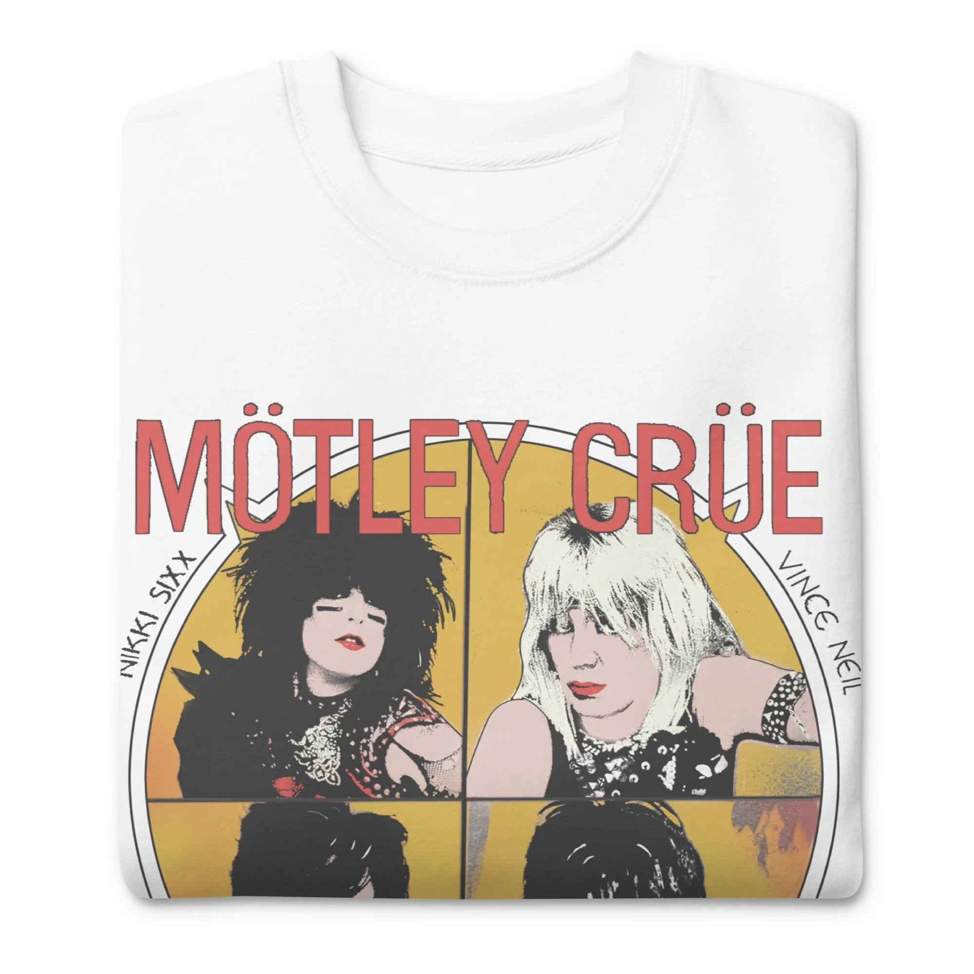 Motley Crue - Shout 83/84 Tour Jumbo Print Sweatshirt - Image 3
