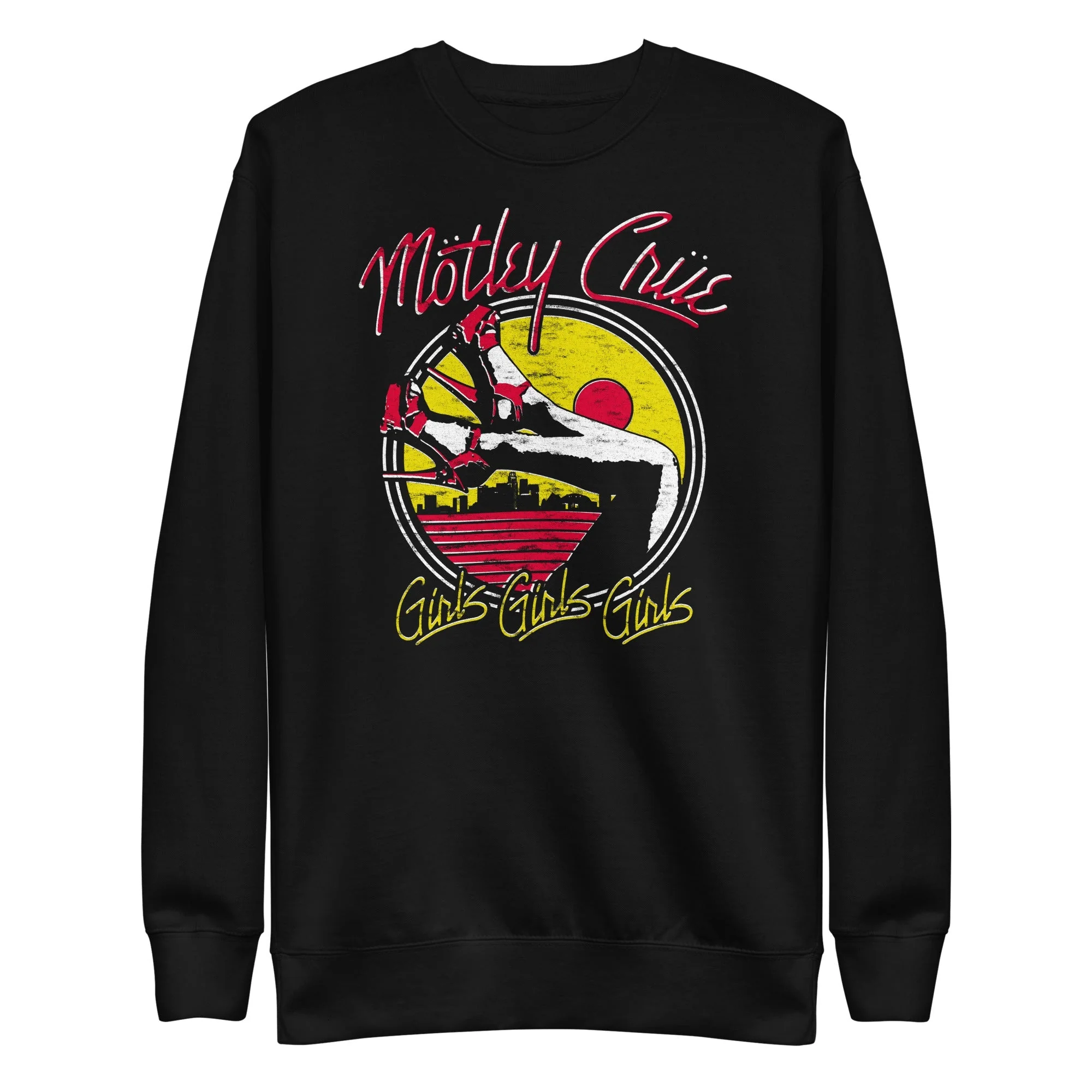 Motley Crue - Girls Sunset Sweatshirt