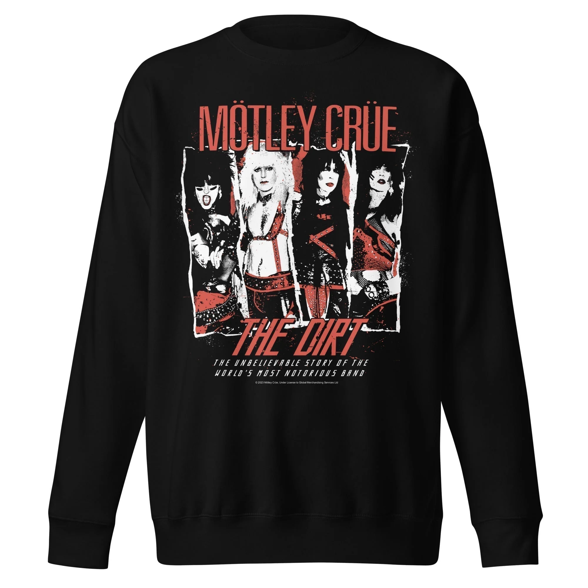 Motley Crue - The Dirt Jumbo Print Sweatshirt