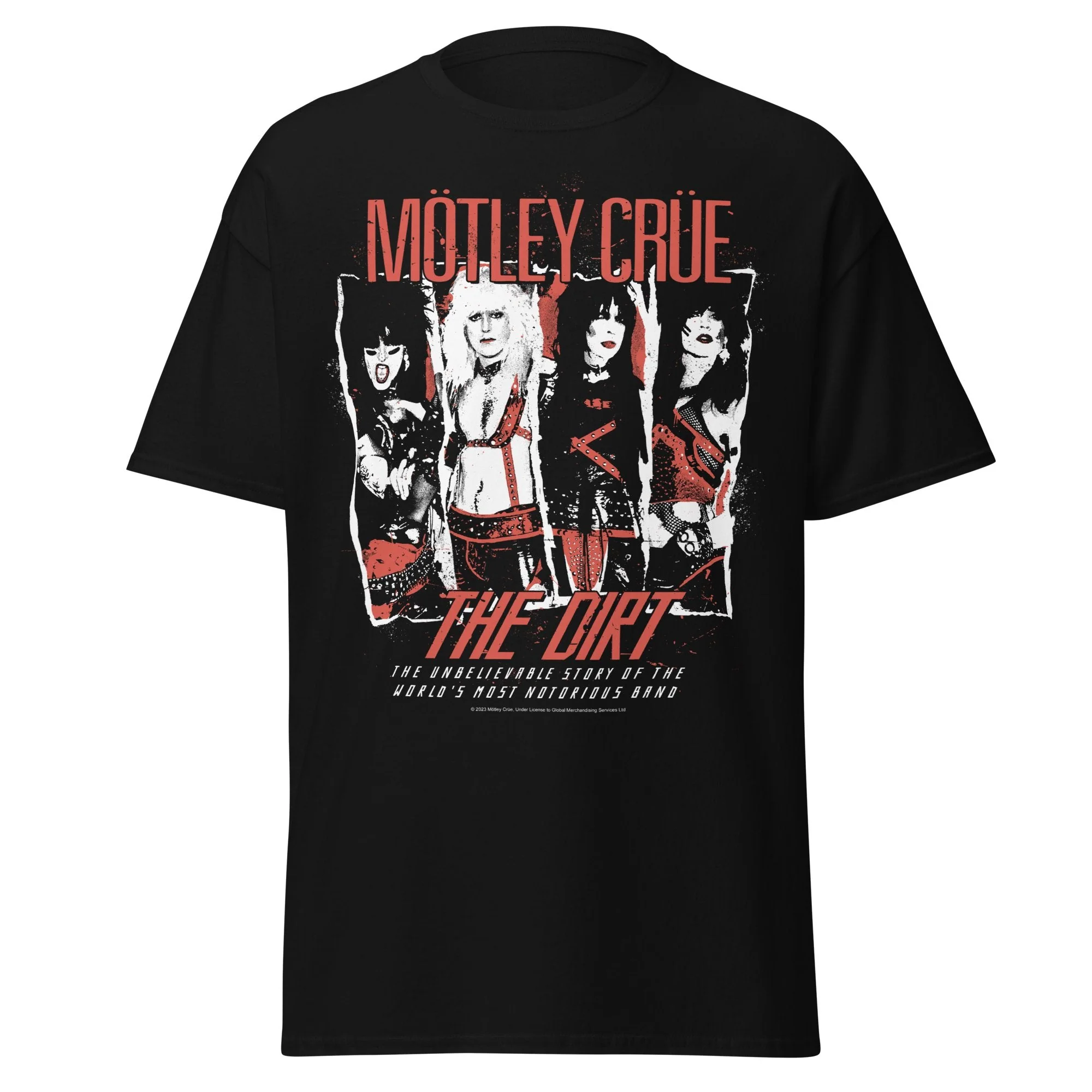 Motley Crue - the Dirt Jumbo Print T-Shirt