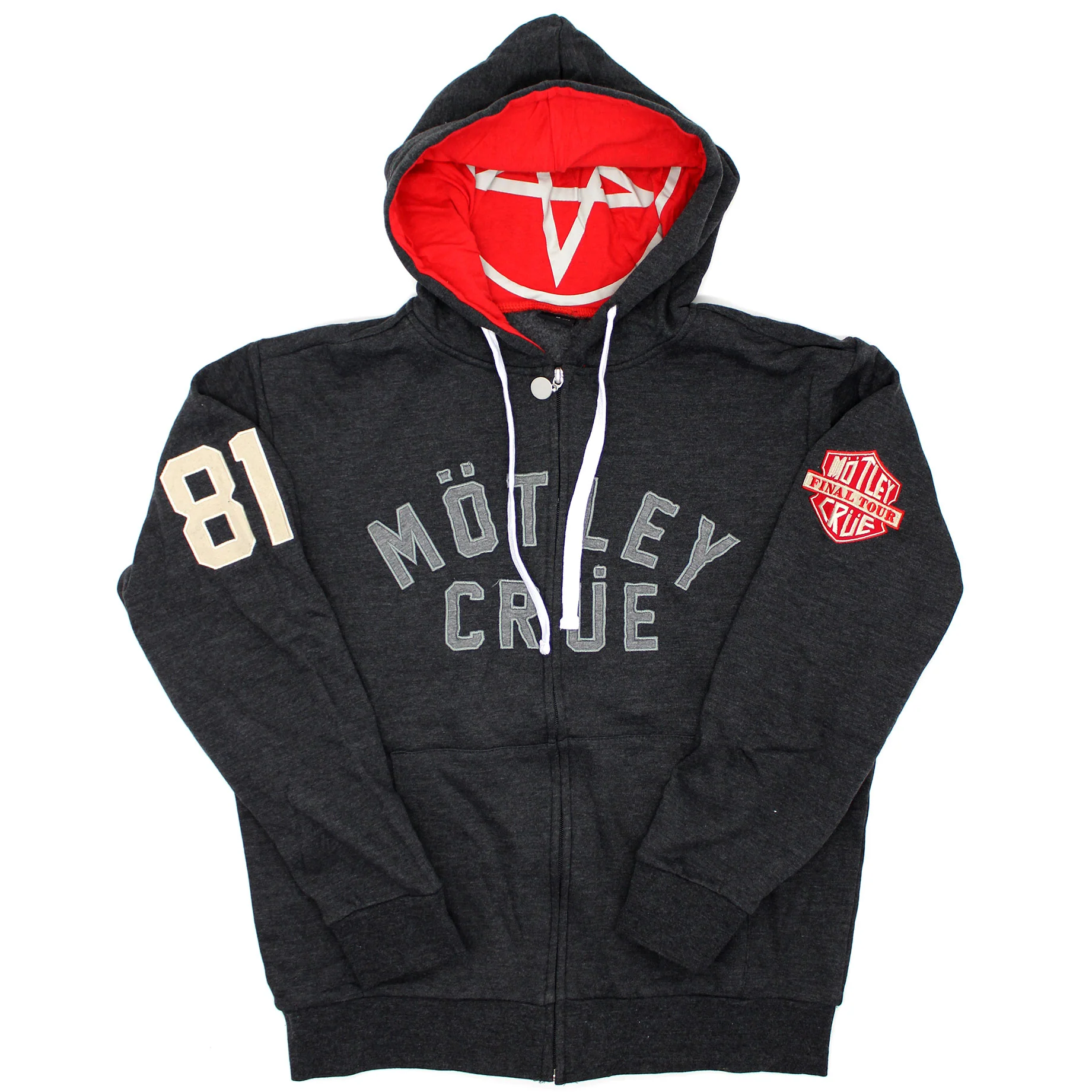 The End Zippered Hooded Sweatshirt