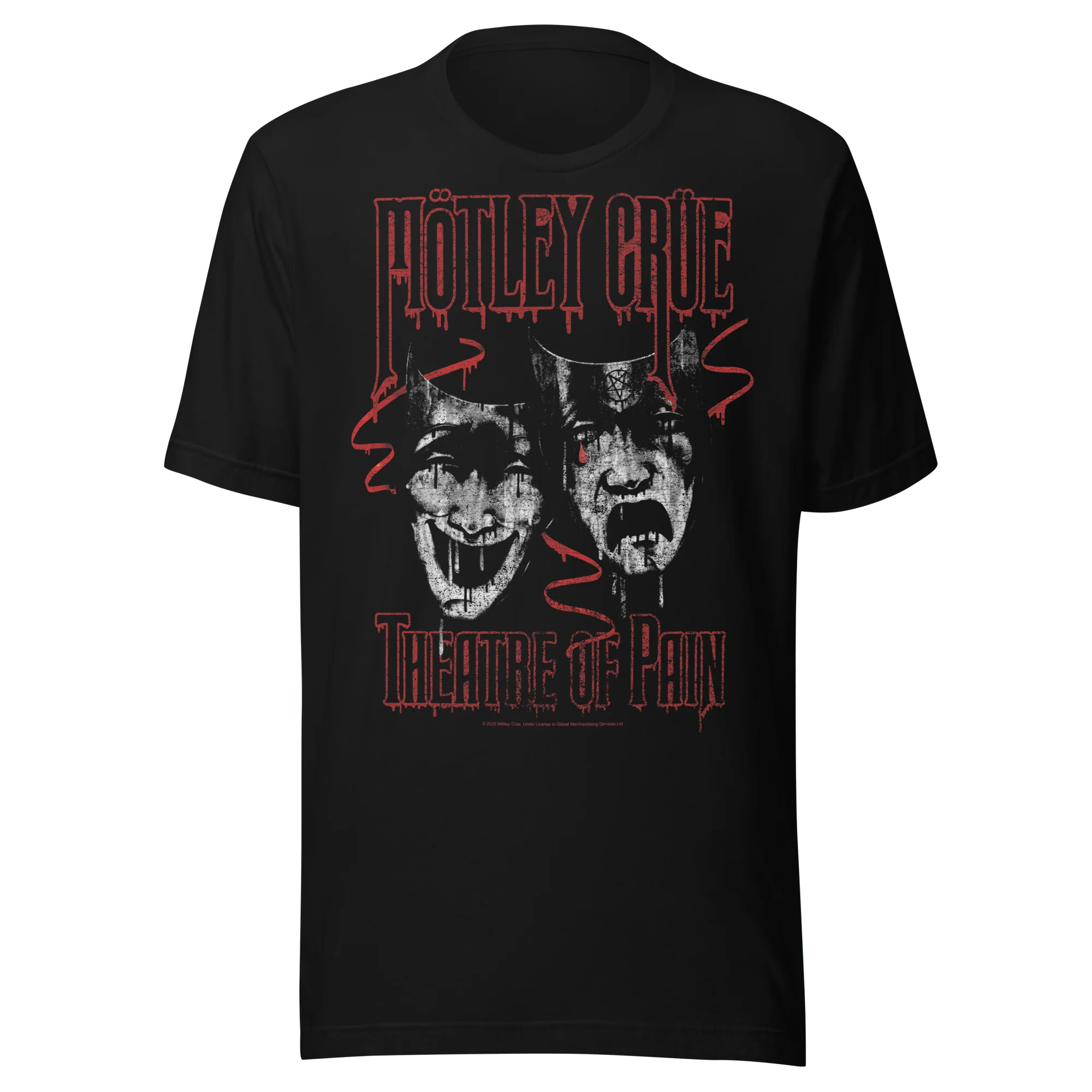 Motley Crue - Theatre of Pain Jumbo Print T-Shirt