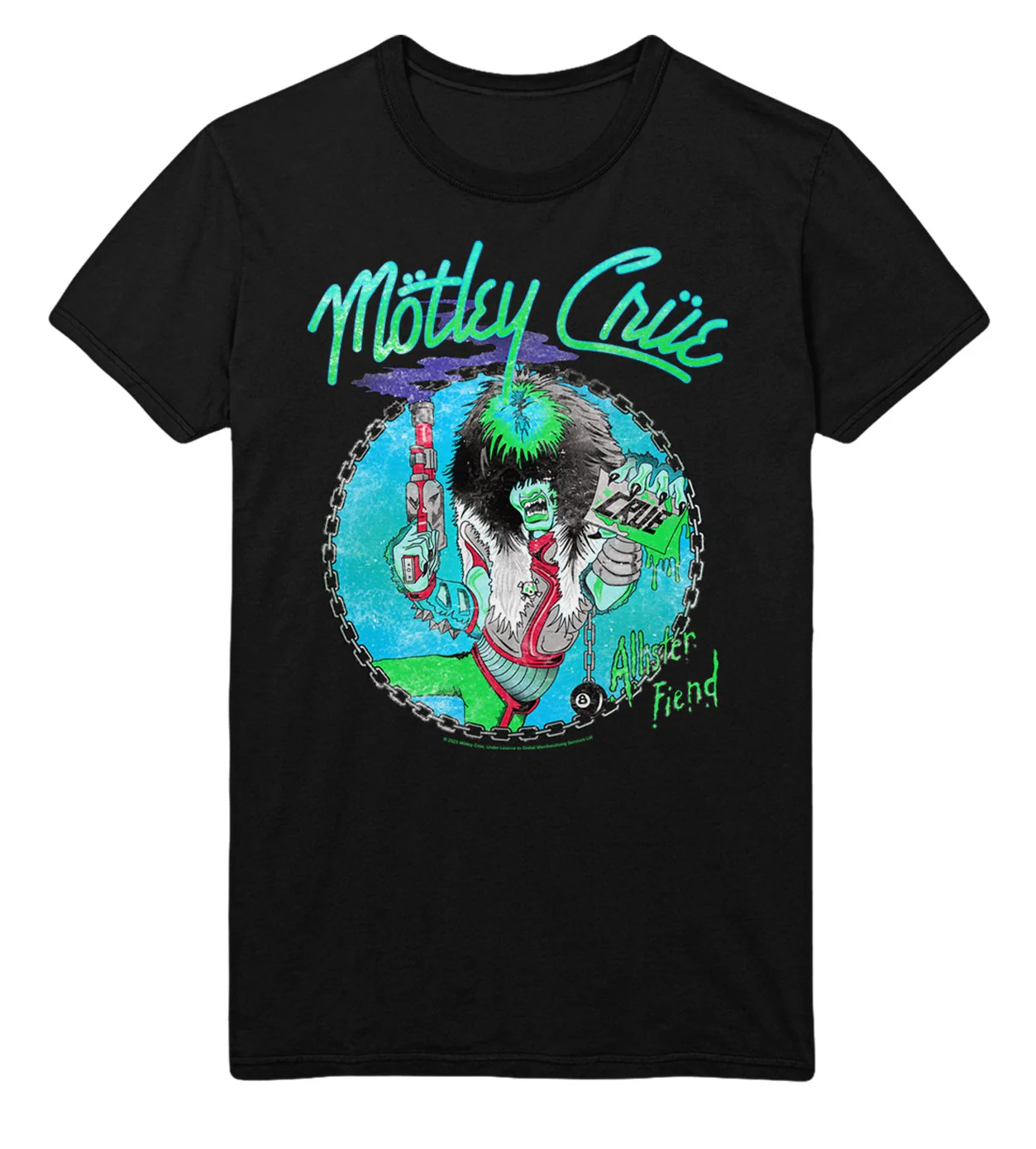 Motley Crue - Turquoise Allister T-Shirt