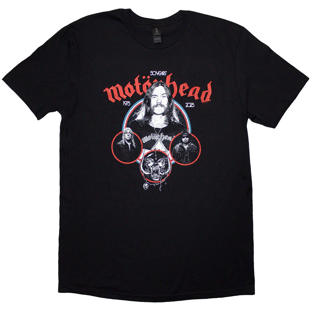 50 Years Band Circles T-shirt