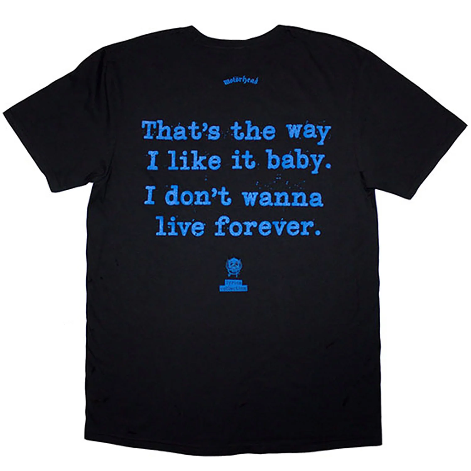 Ace Of Spades Lyric T-shirt - Image 2
