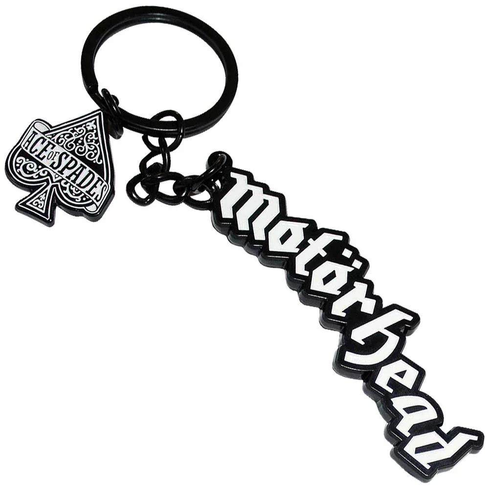 Logo Ace Of Spades Charm Metal Key Chain