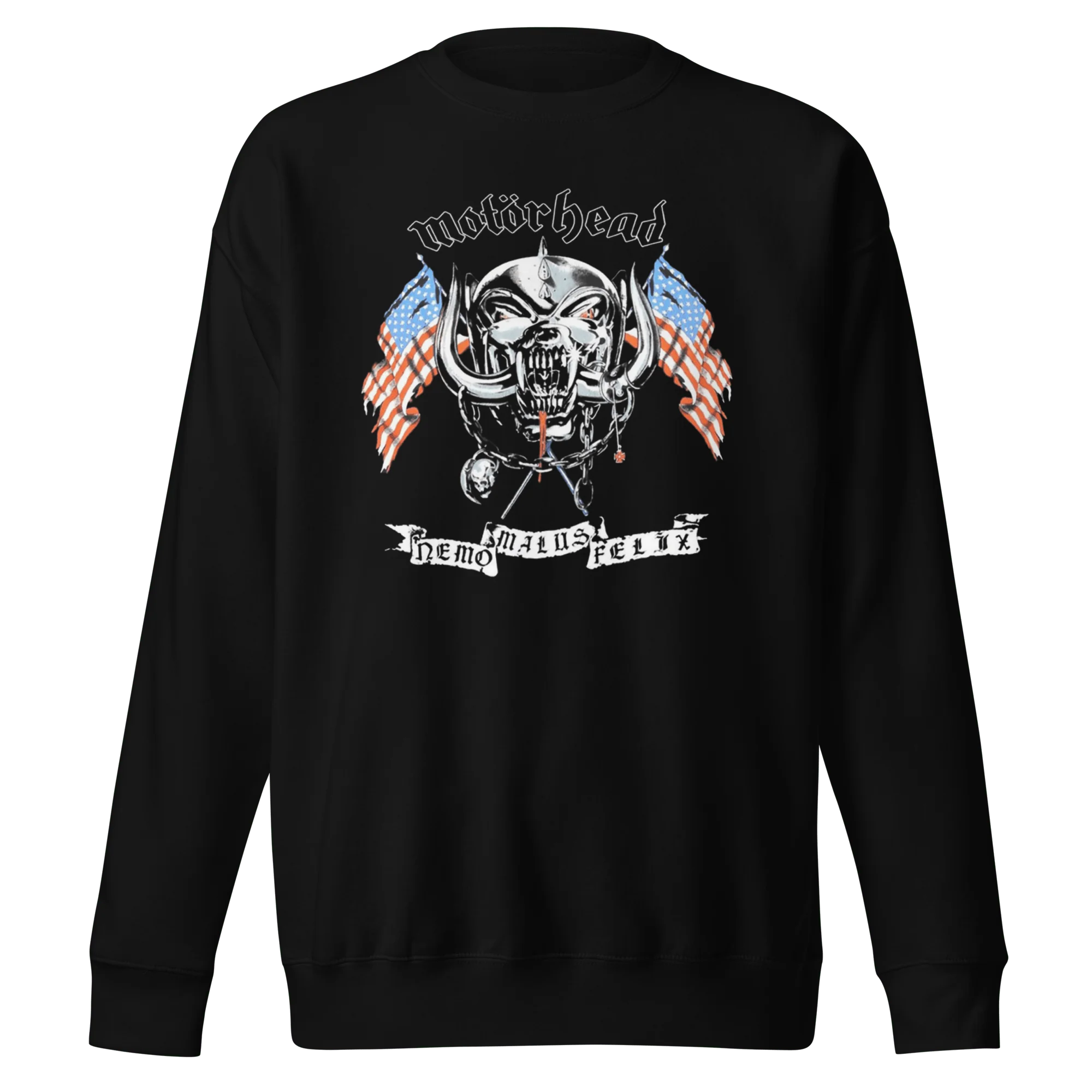 Motorhead - Vintage 1992 Nemo Malus Felix Jumbo Print Sweatshirt