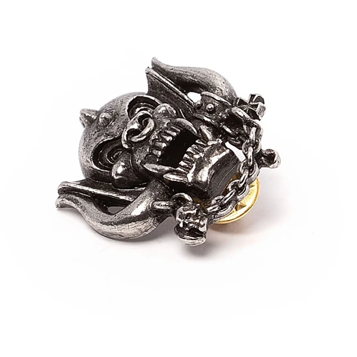 Warpig Pin Badge Pewter Pin Badge - Image 2