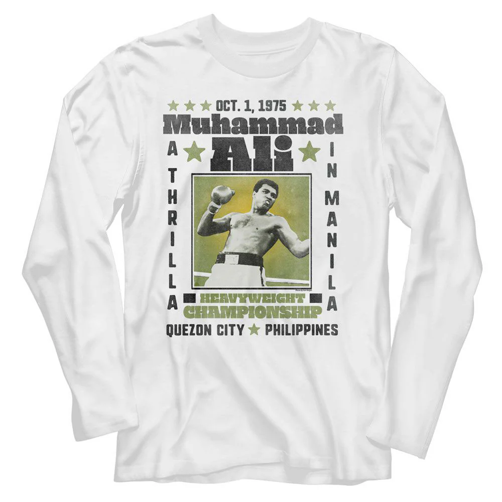 Muhammad Ali A Thrilla Long Sleeve