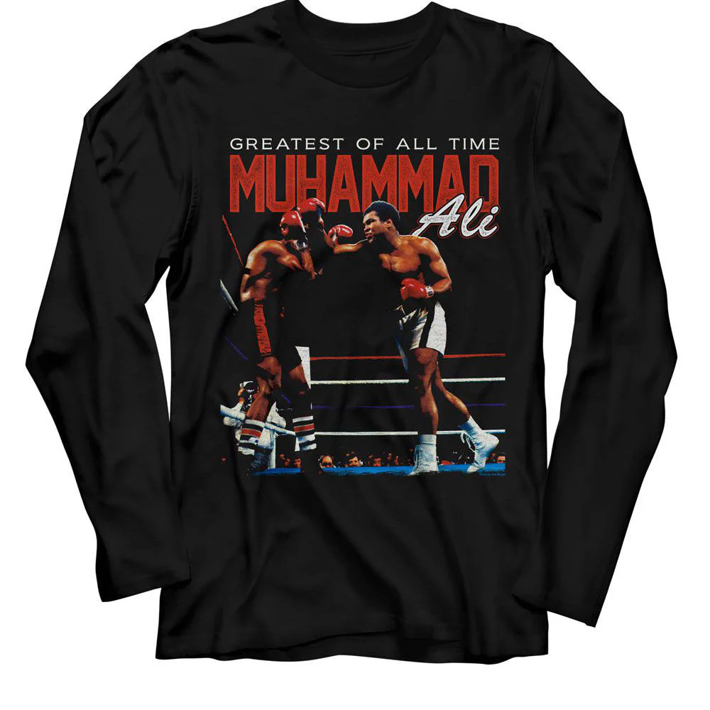 Muhammad Ali Fight Ring Long Sleeve