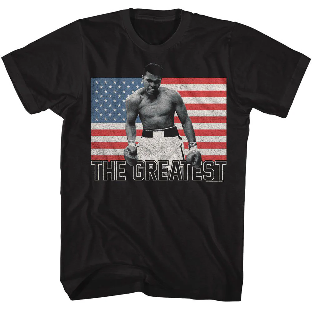 Muhammad Ali Flag The Greatest T-shirt