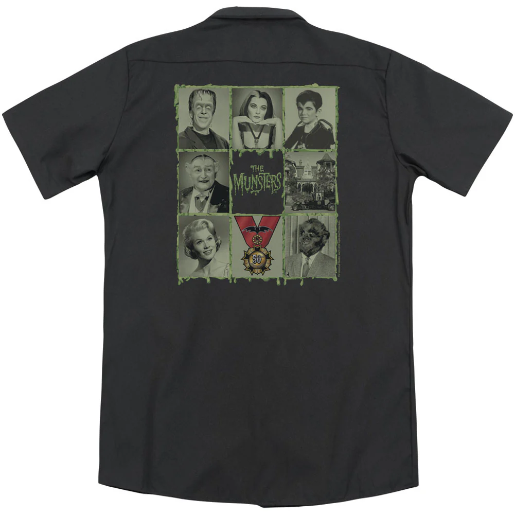Blocks(Back Print) Workshirt - Image 2