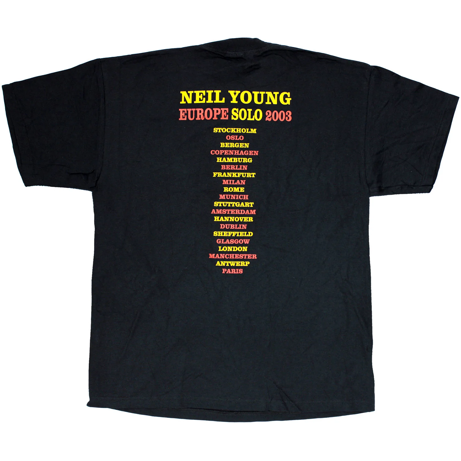 Europe Solo 2003 Tour T-shirt - Image 2