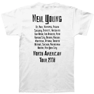 Silhouette North America 2008 Tour White Super Soft Tee T-shirt - Image 2