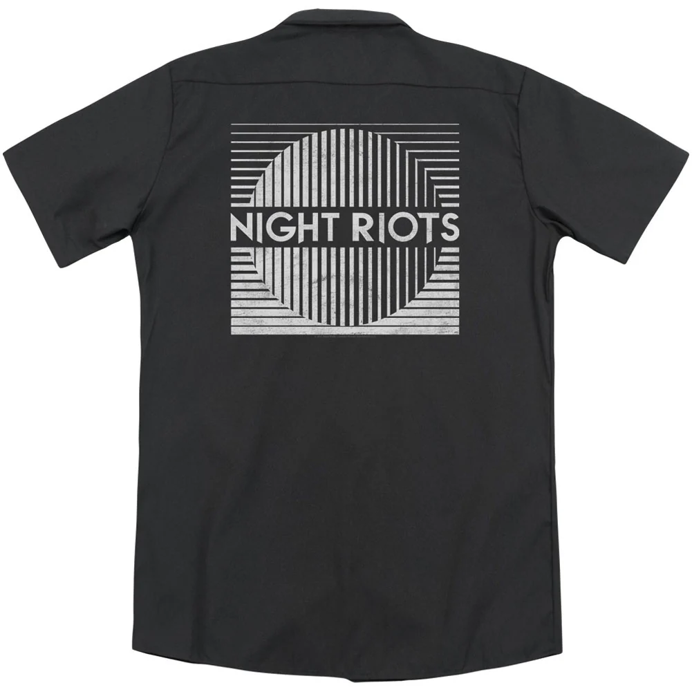 Title (Back Print) Work Shirt - Image 2