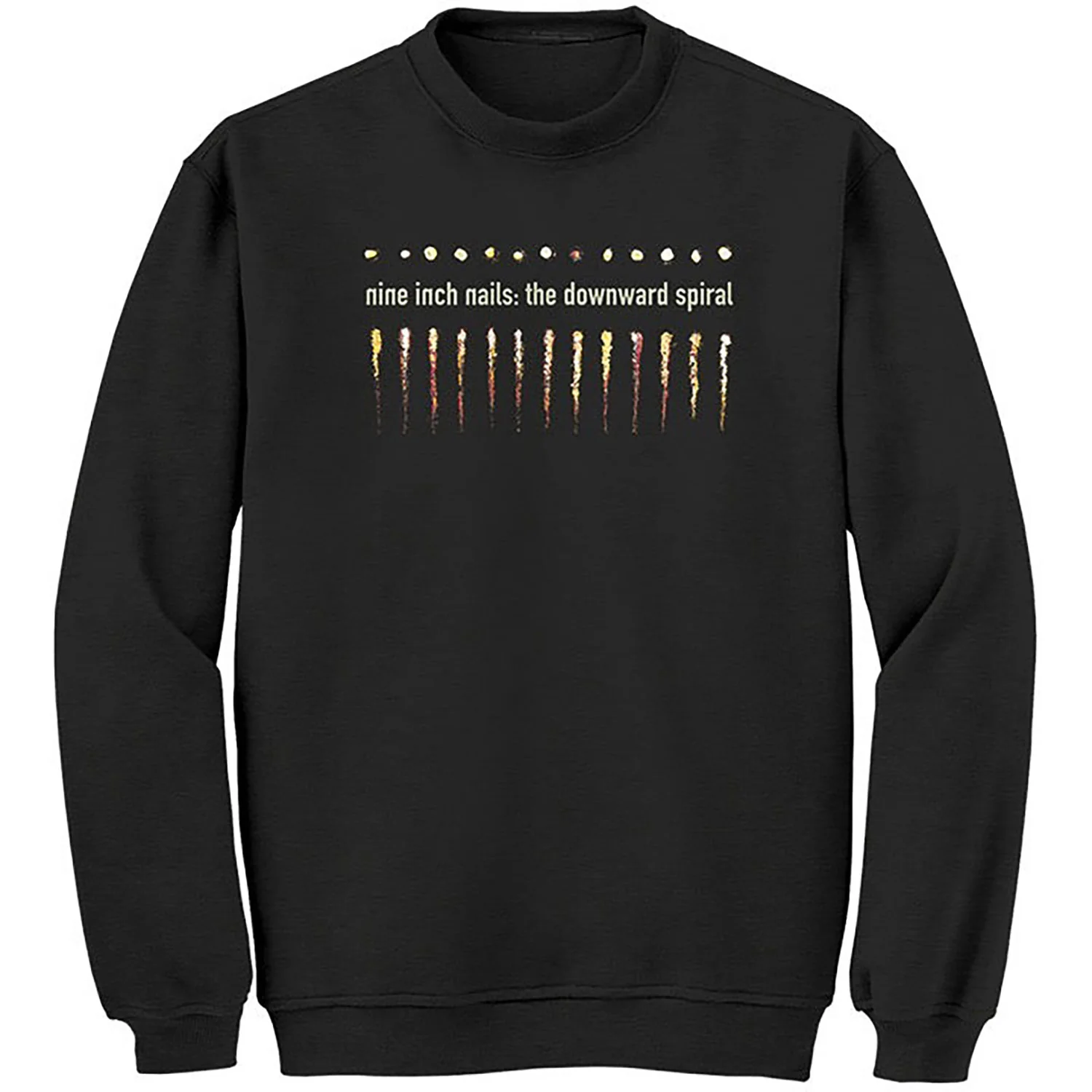 Downward Spiral Crew Fleece Sweatshirt