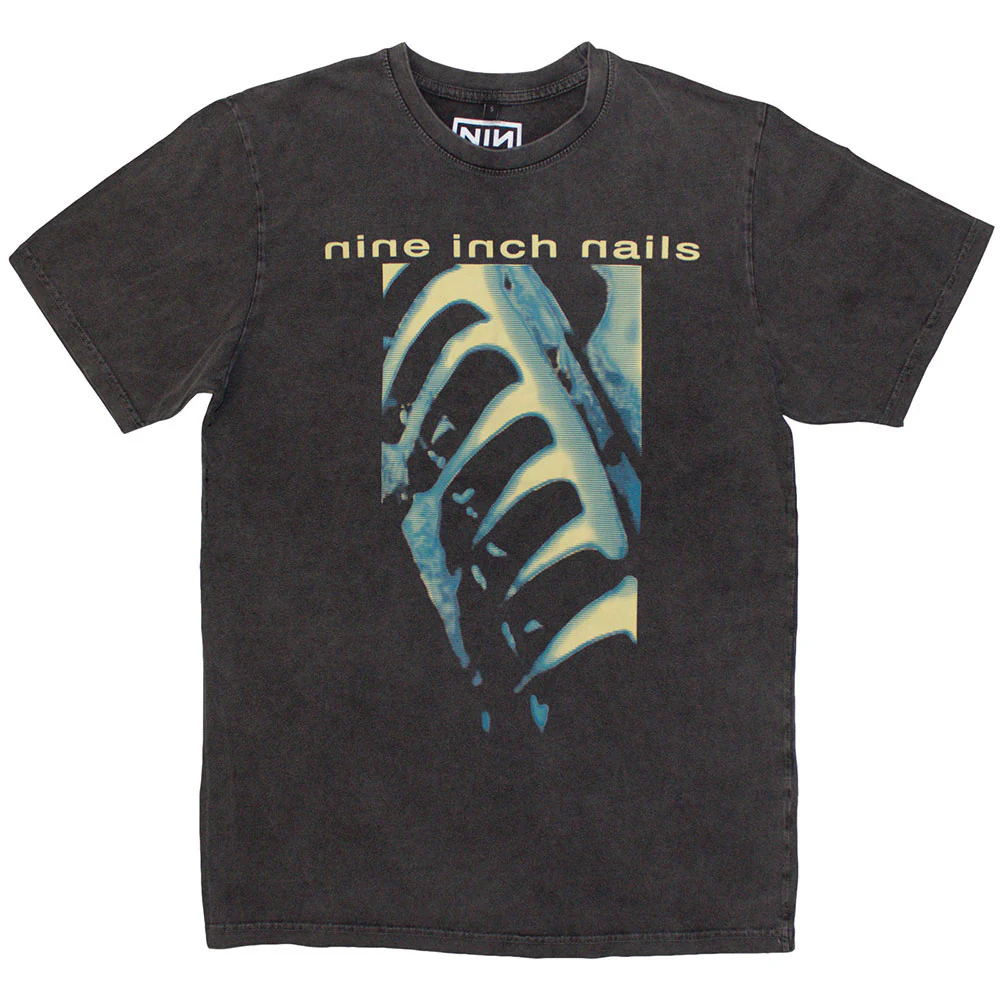 Phm & Text Logo Stone Wash T-shirt