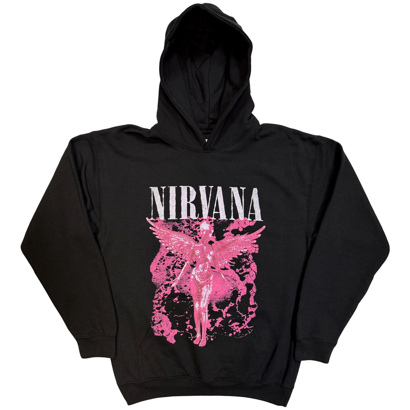 Angel Red Hooded Sweatshirt