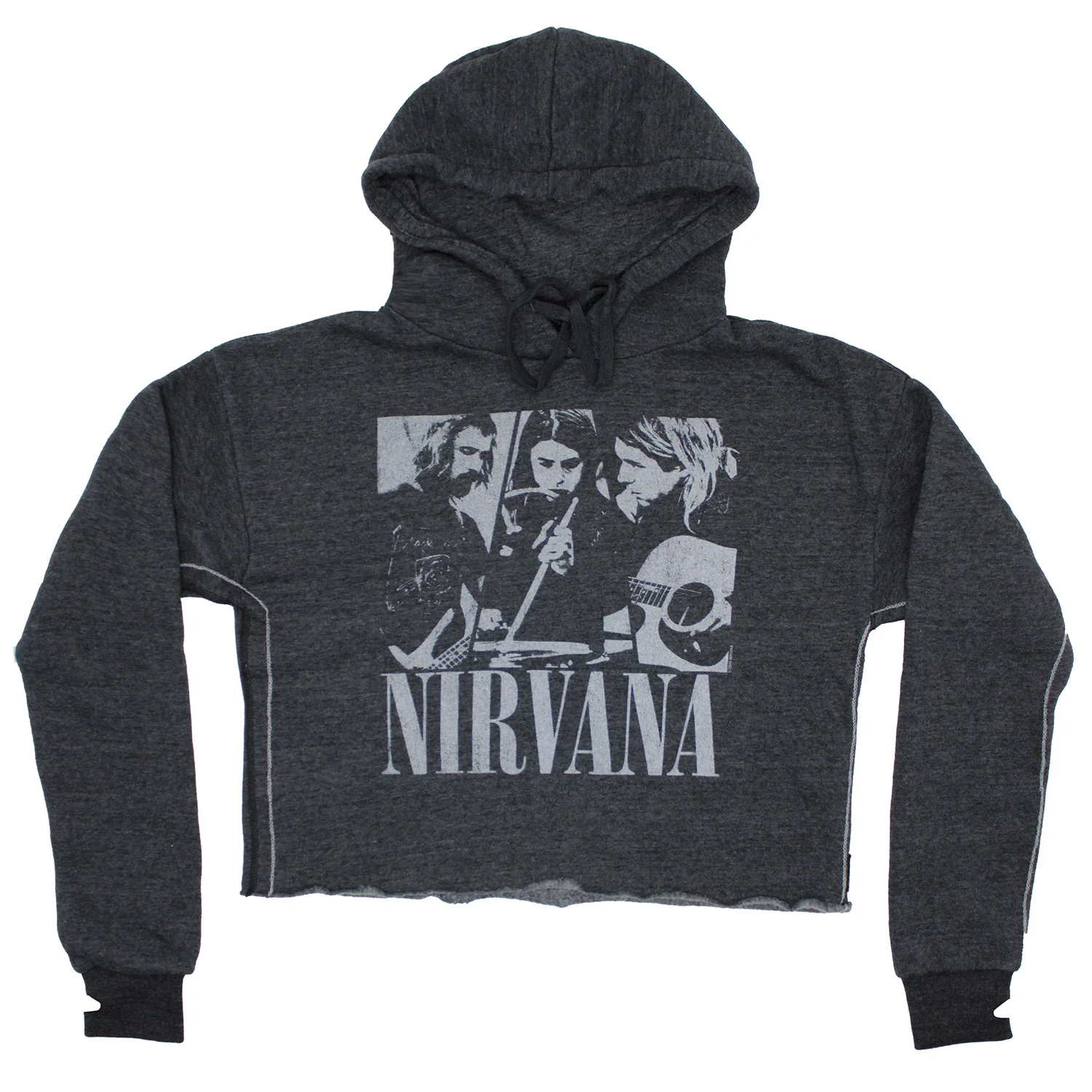 Crop Hoodie by TRUNK LTD Girls Jr Hooded Sweatshirt