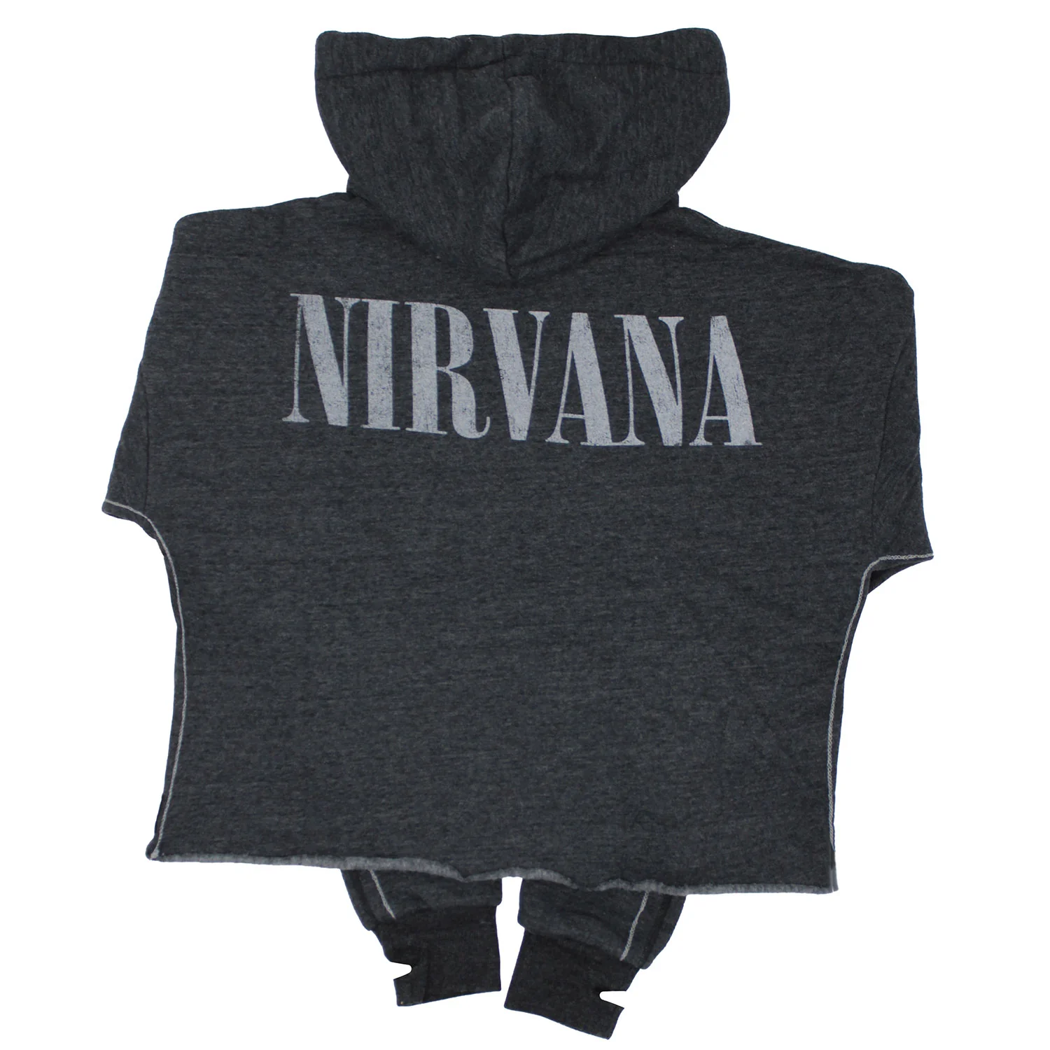 Crop Hoodie by TRUNK LTD Girls Jr Hooded Sweatshirt - Image 2