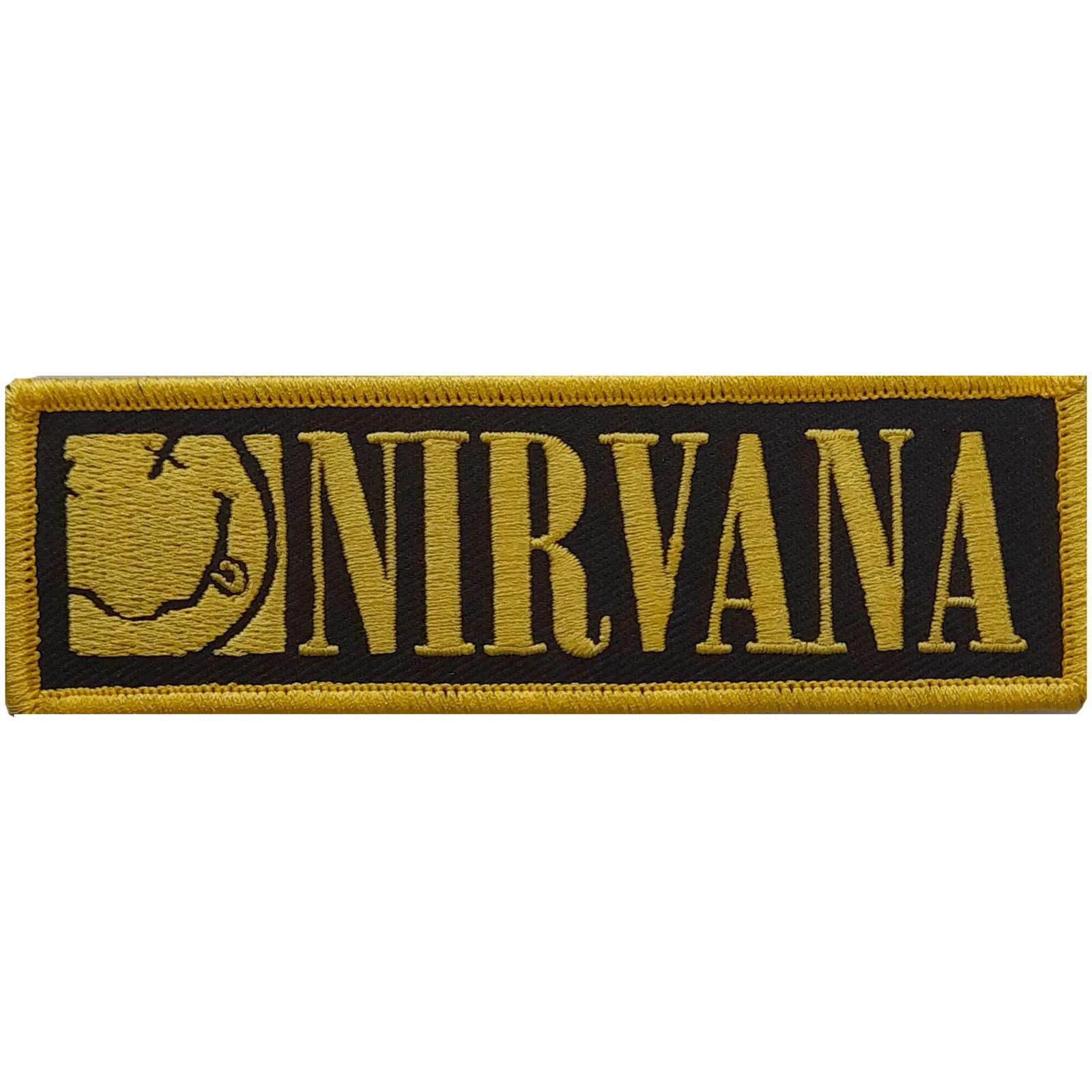 Logo & Smiley Woven Patch