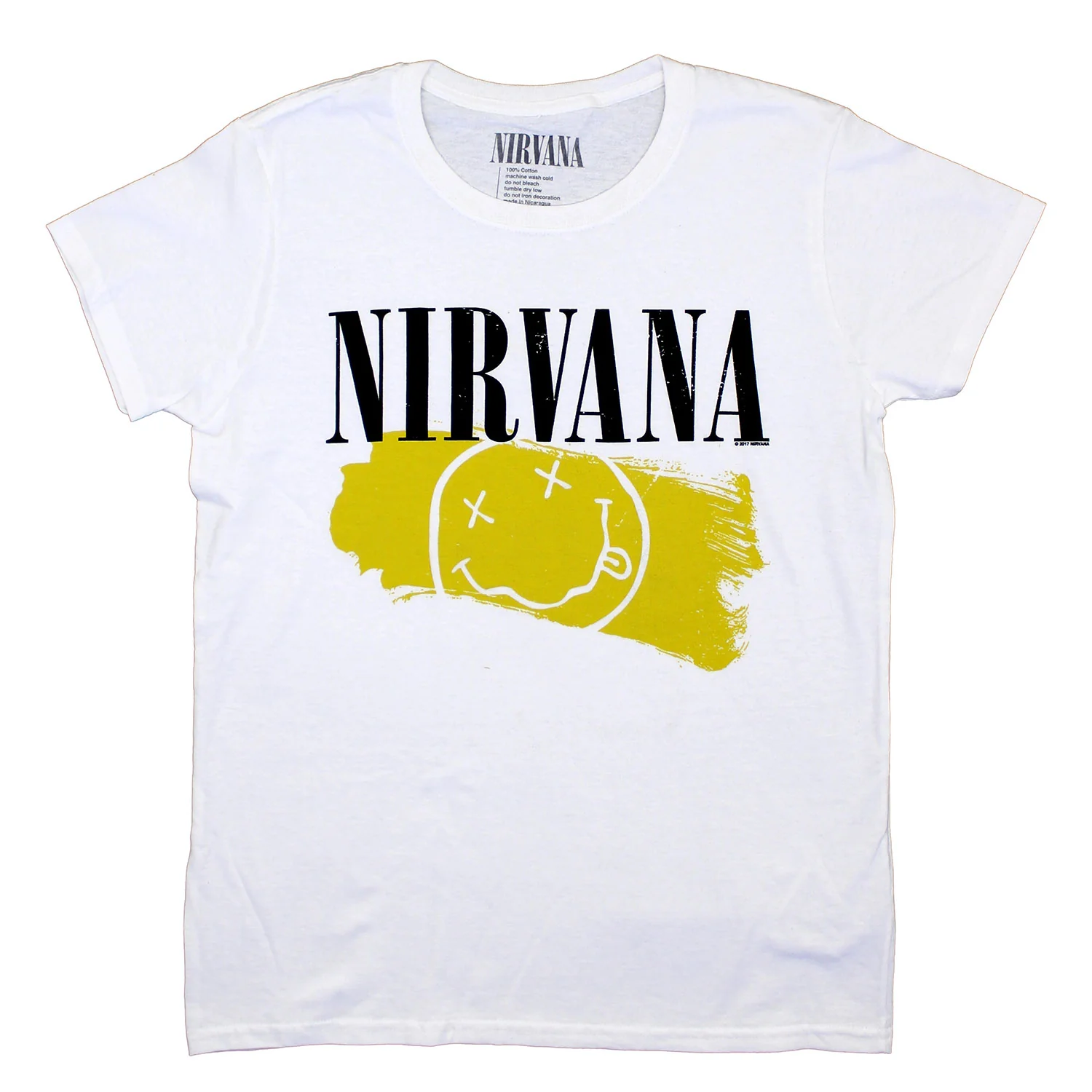 Painted Smile Brush Stroke T-shirt