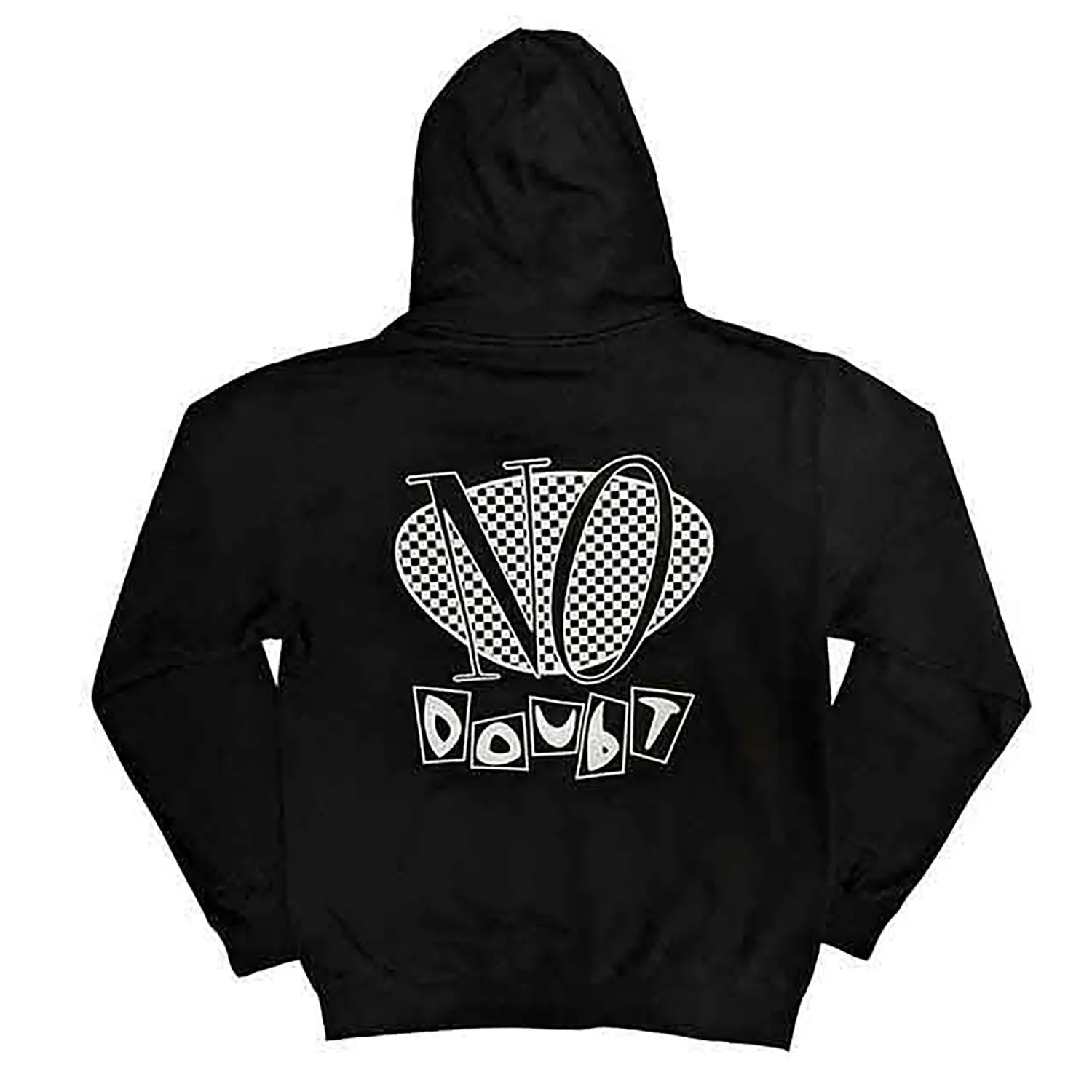 Checker Logo Zippered Hooded Sweatshirt - Image 2