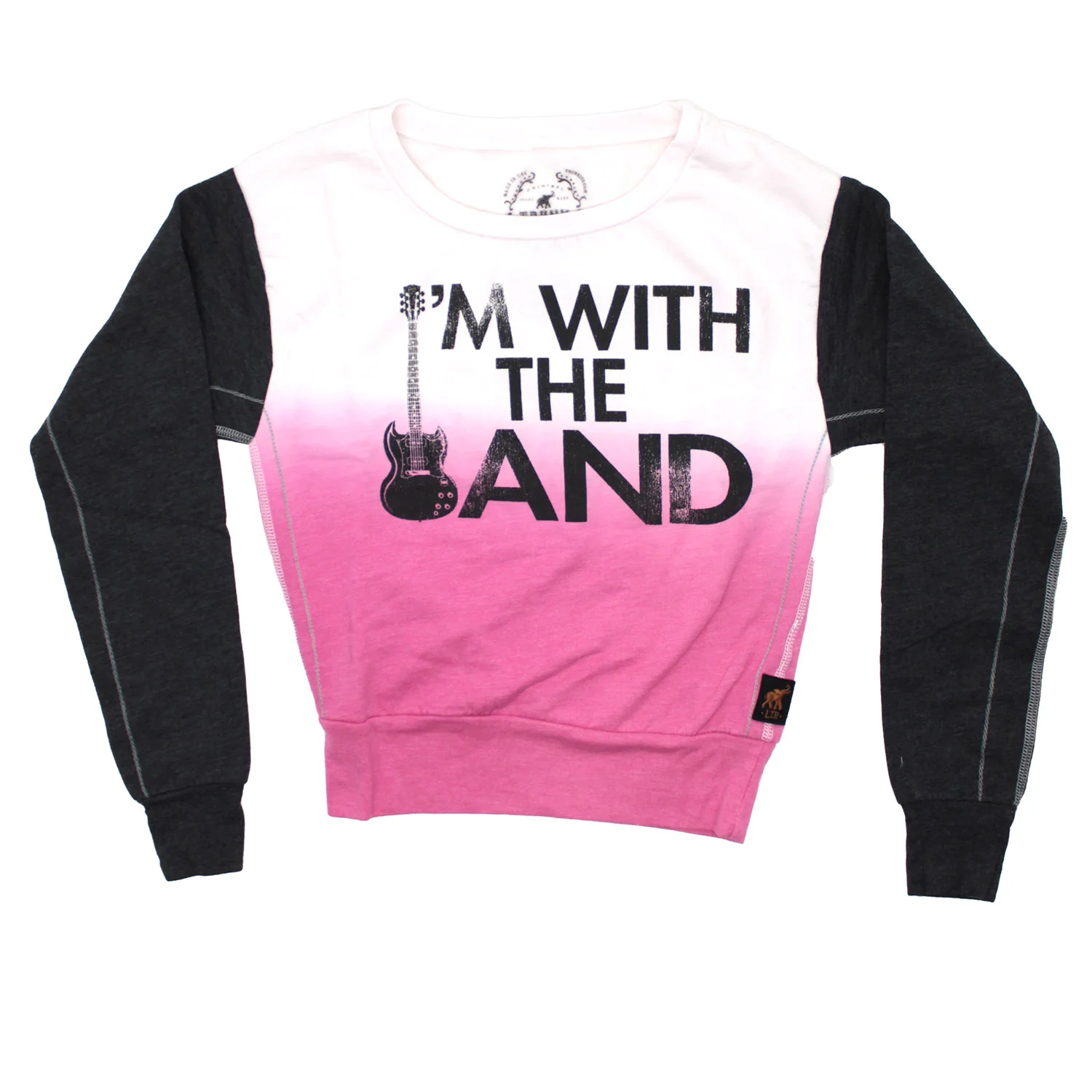 With The Band Fade Dye by TRUNK LTD Youth Crew Neck Fleece Miscellaneous