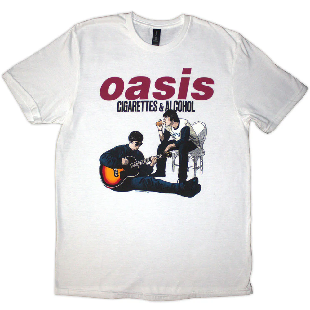 Cigarettes & Alcohol Illustration T-shirt