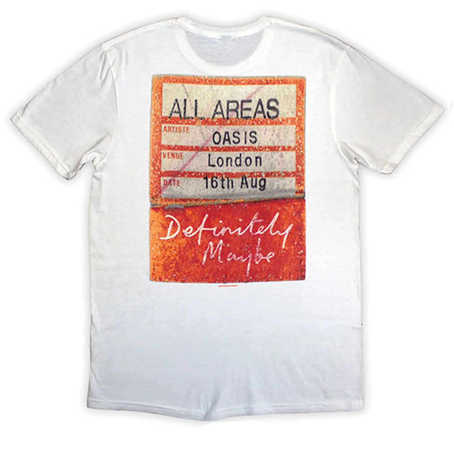 Definitely Maybe Aaa Pass T-shirt - Image 2