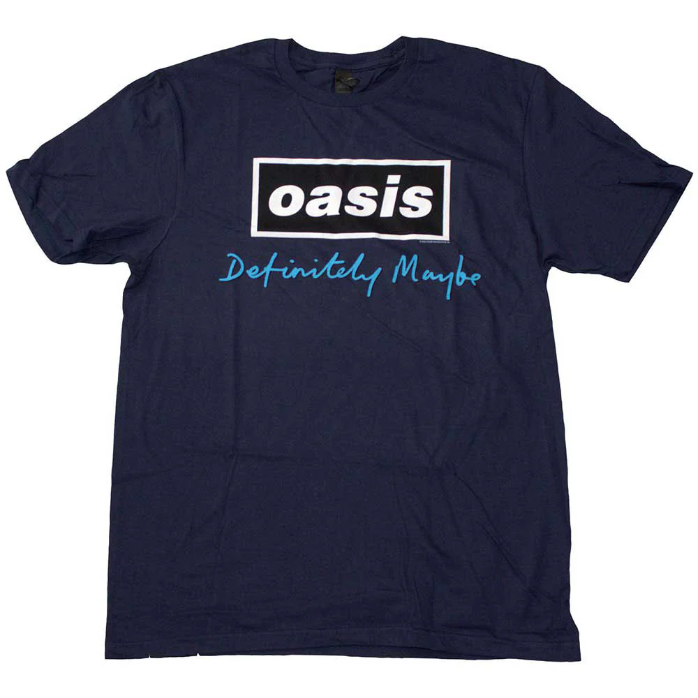 Definitely Maybe Text Logo T-shirt