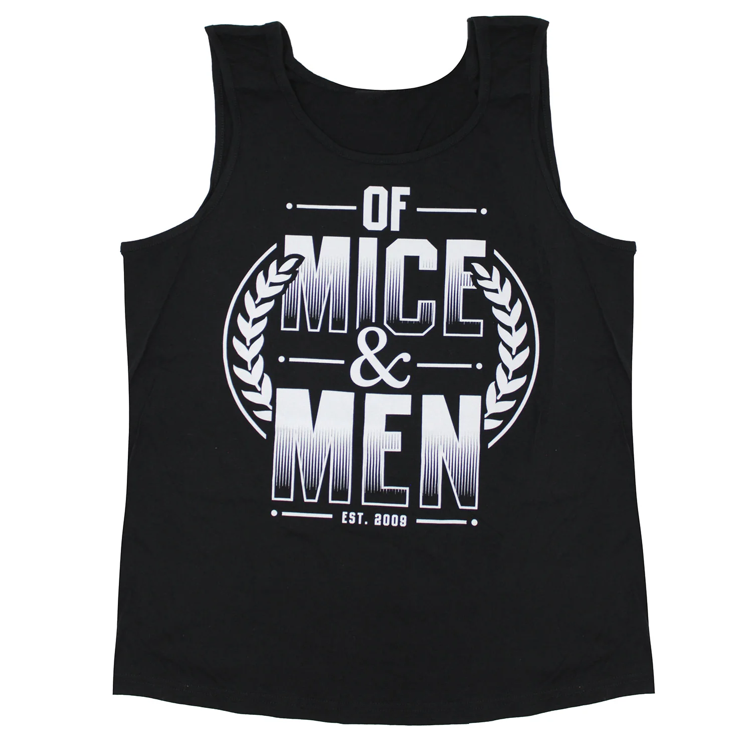 Est. 2009 Wreath Logo Mens Tank