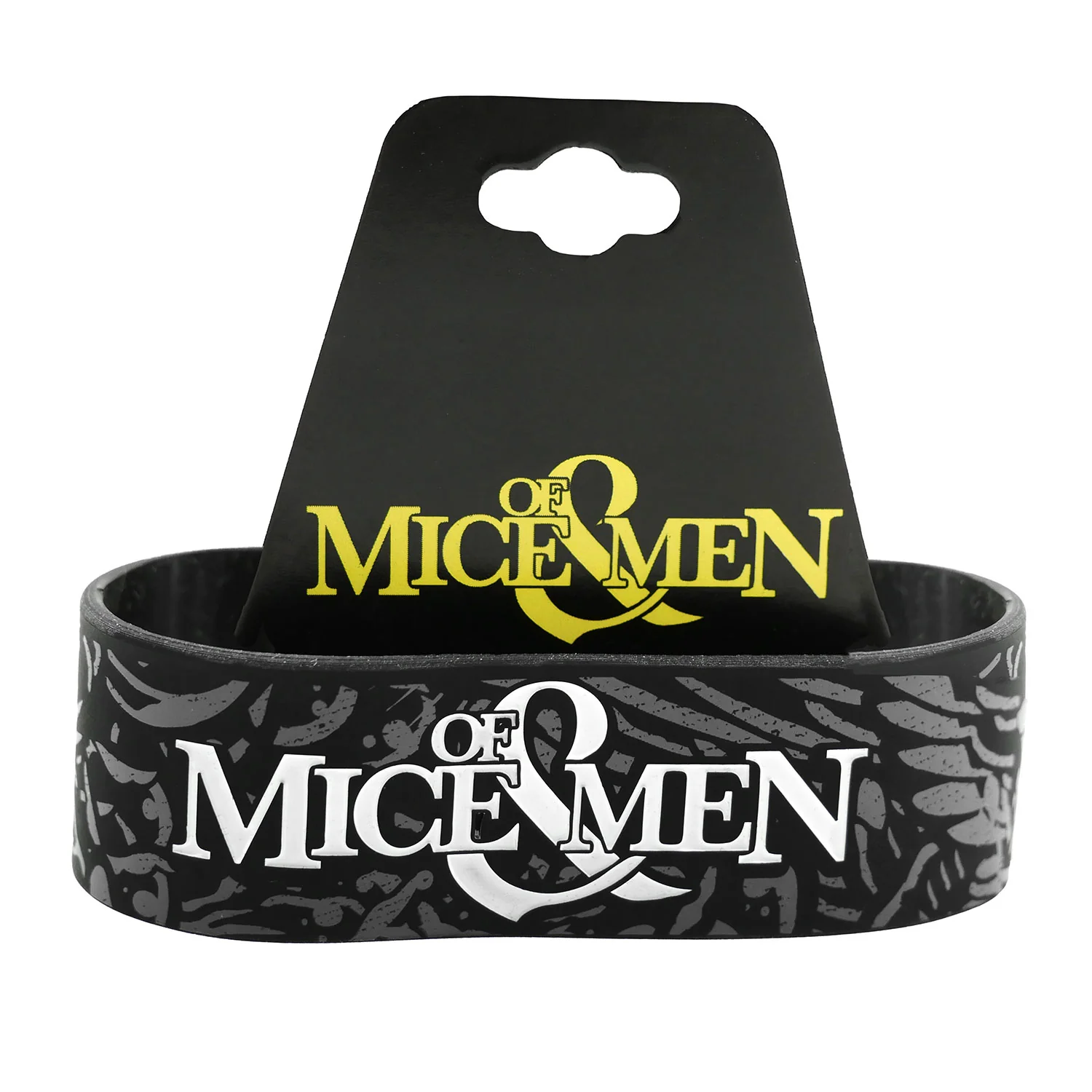 Grey Rubber Bracelet