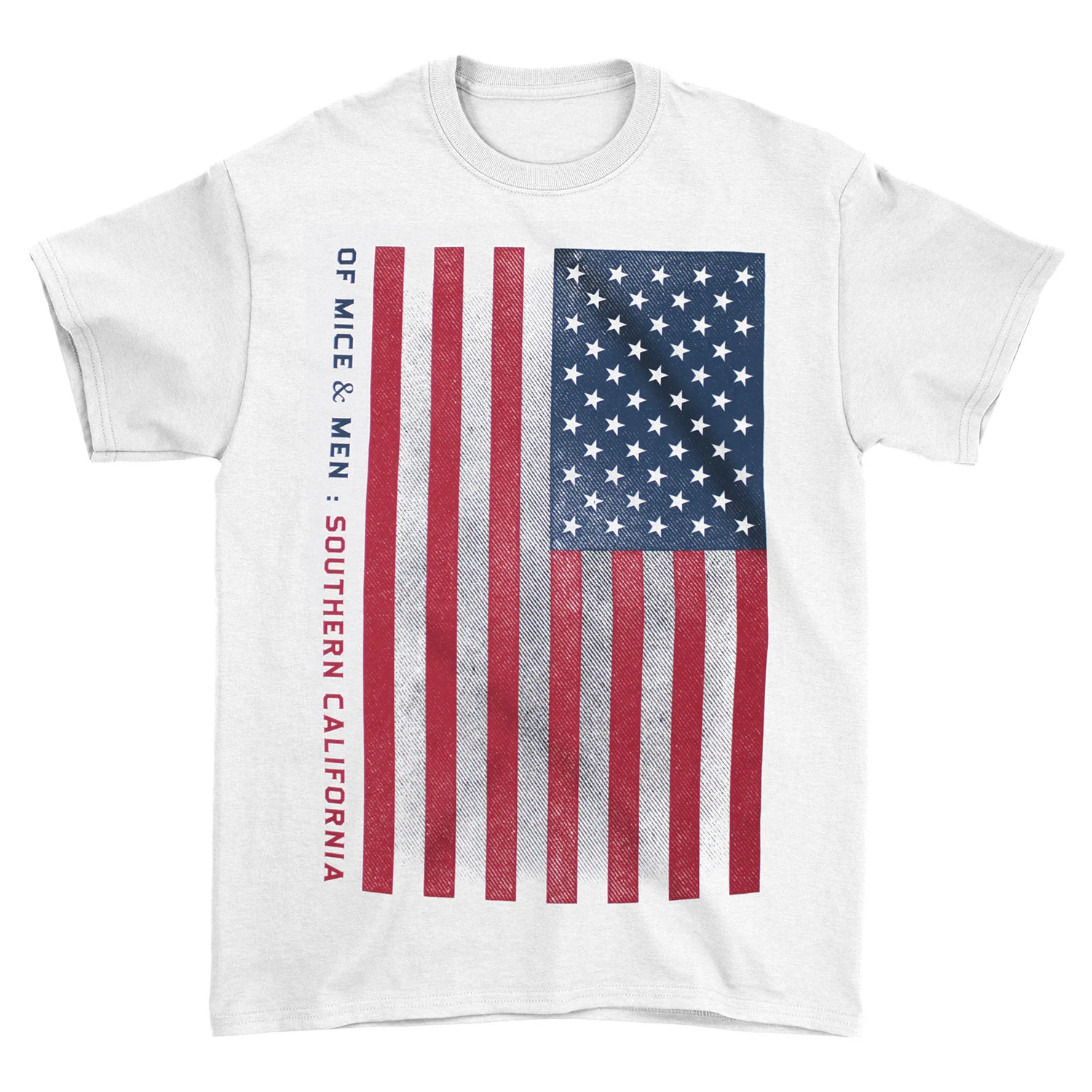 Southern California American Flag Logo T-shirt