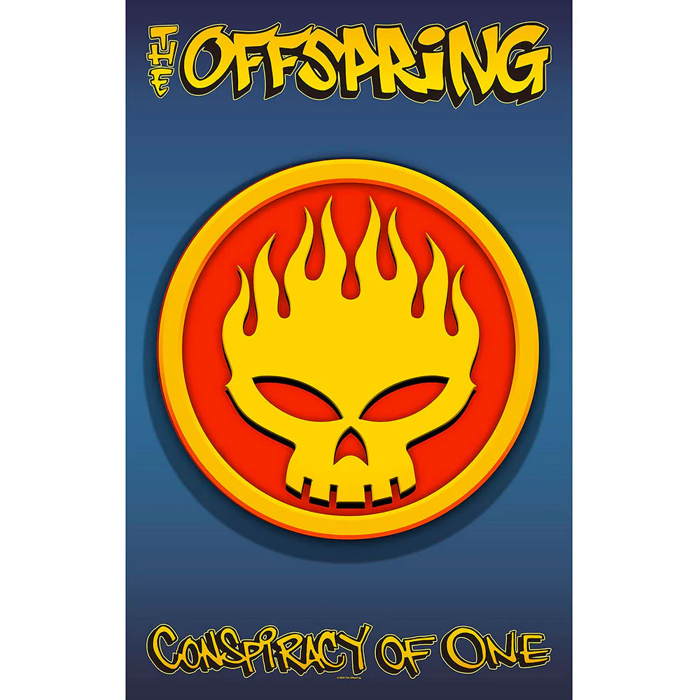 Conspiracy Of One Poster Flag
