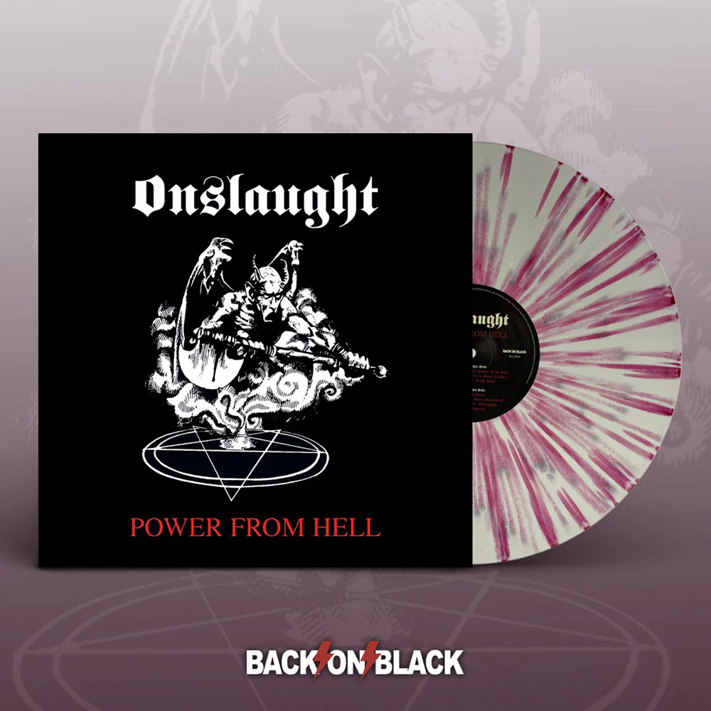 Power From Hell (white W/ Red Splatter Vinyl) Vinyl LP Vinyl
