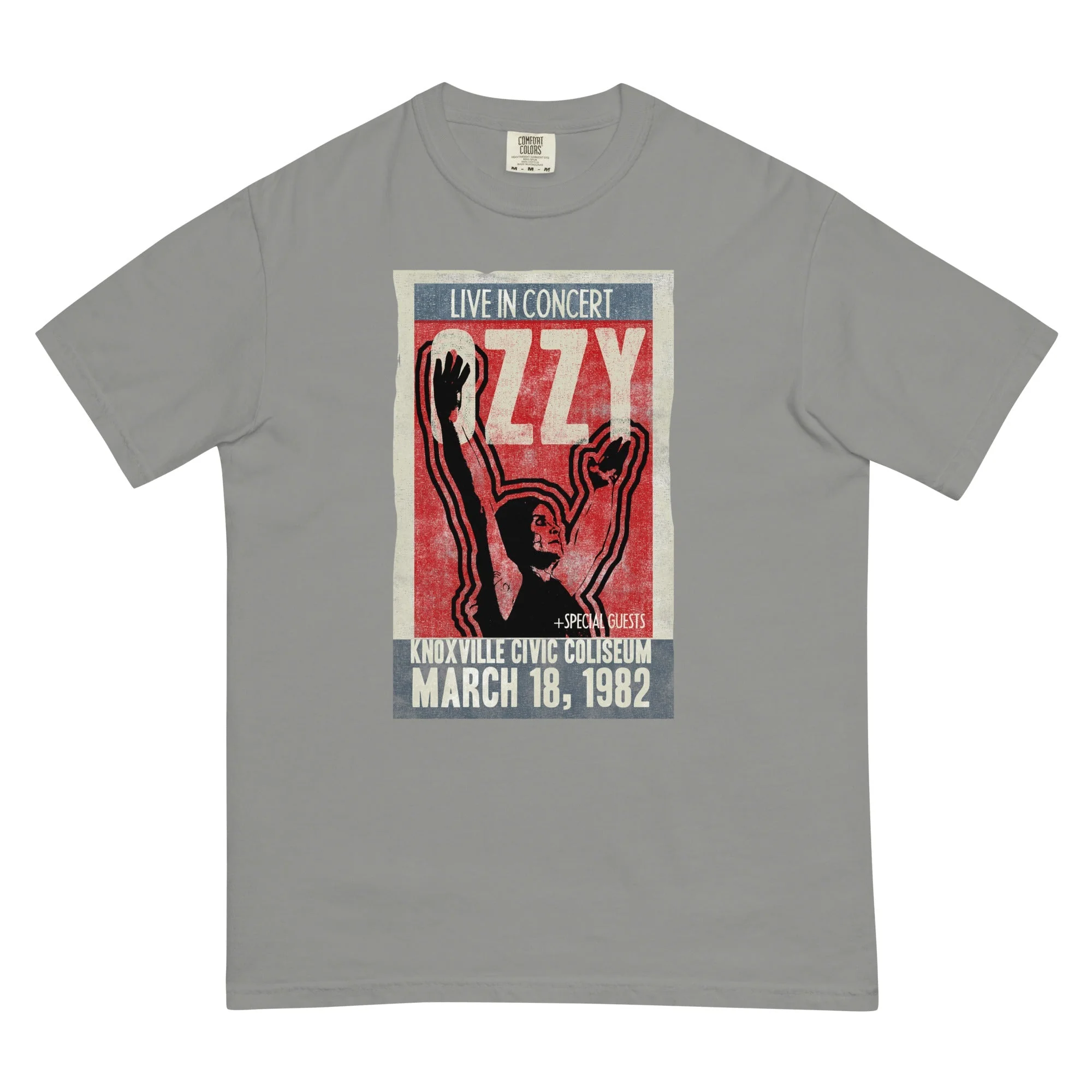 Ozzy Osbourne - 1982 Knoxville Mineral Wash T-Shirt