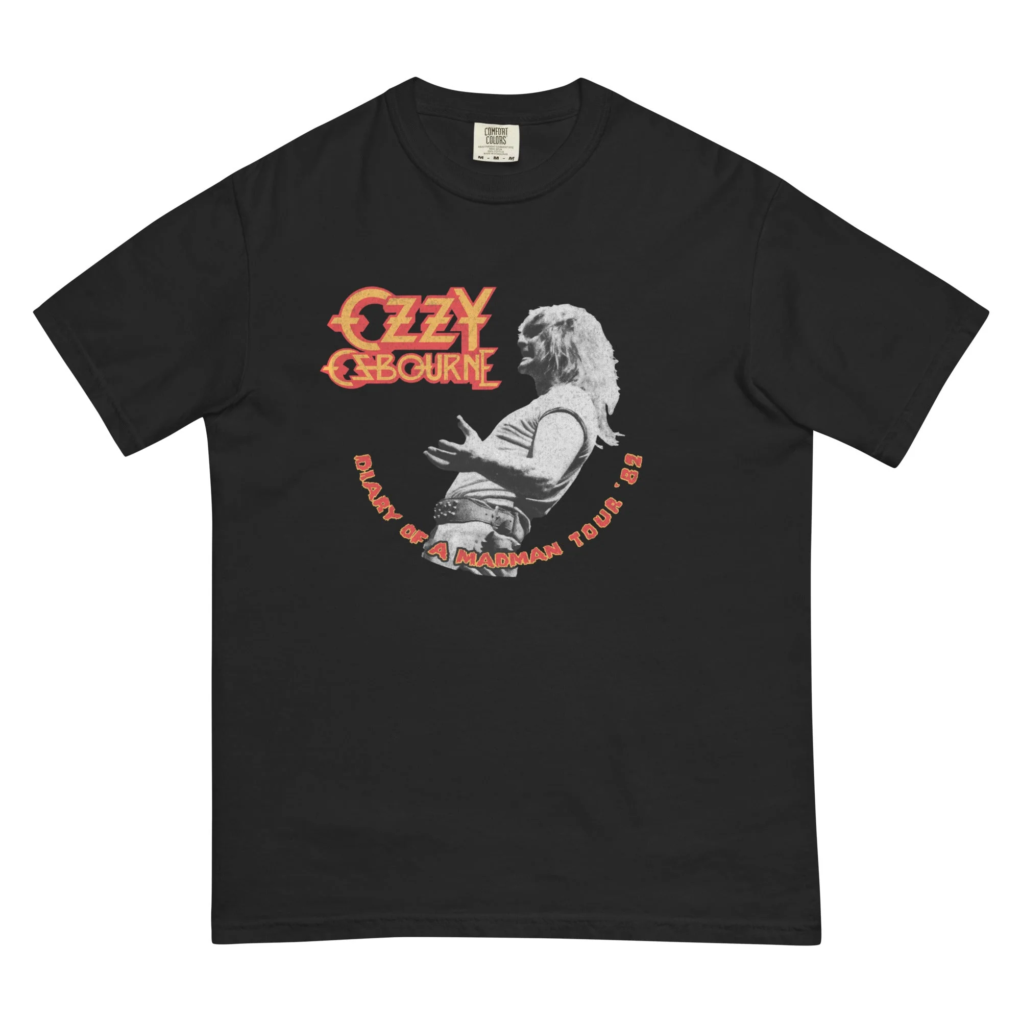Ozzy Osbourne - 82 Diary Tour Mineral Wash T-Shirt