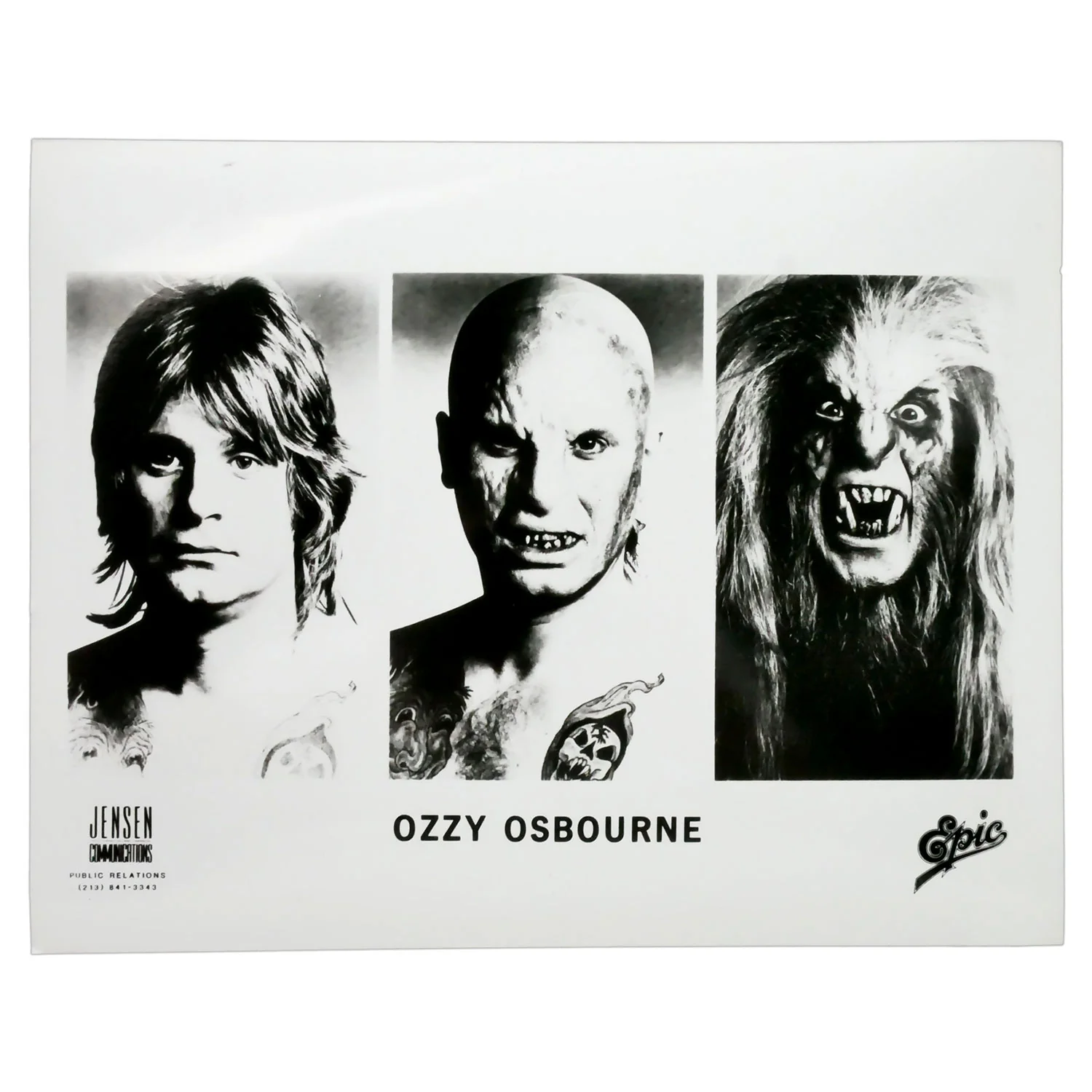 Bark At The Moon (Only 2 Left) Promo Glossy