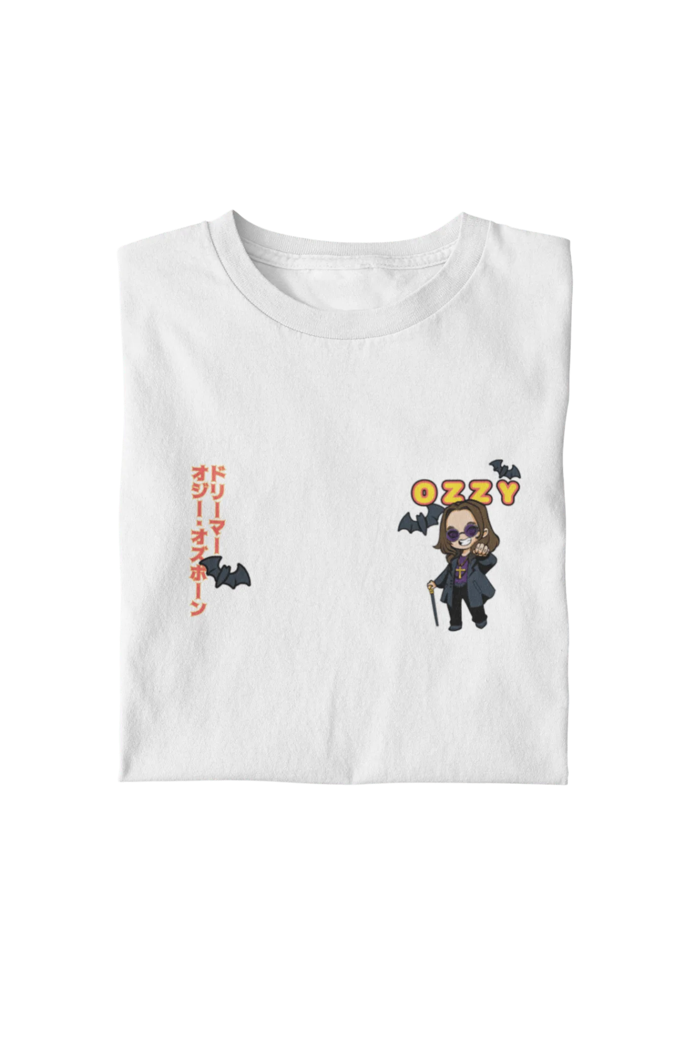 Ozzy Osbourne - Cartoon Logo T-Shirt - Image 3