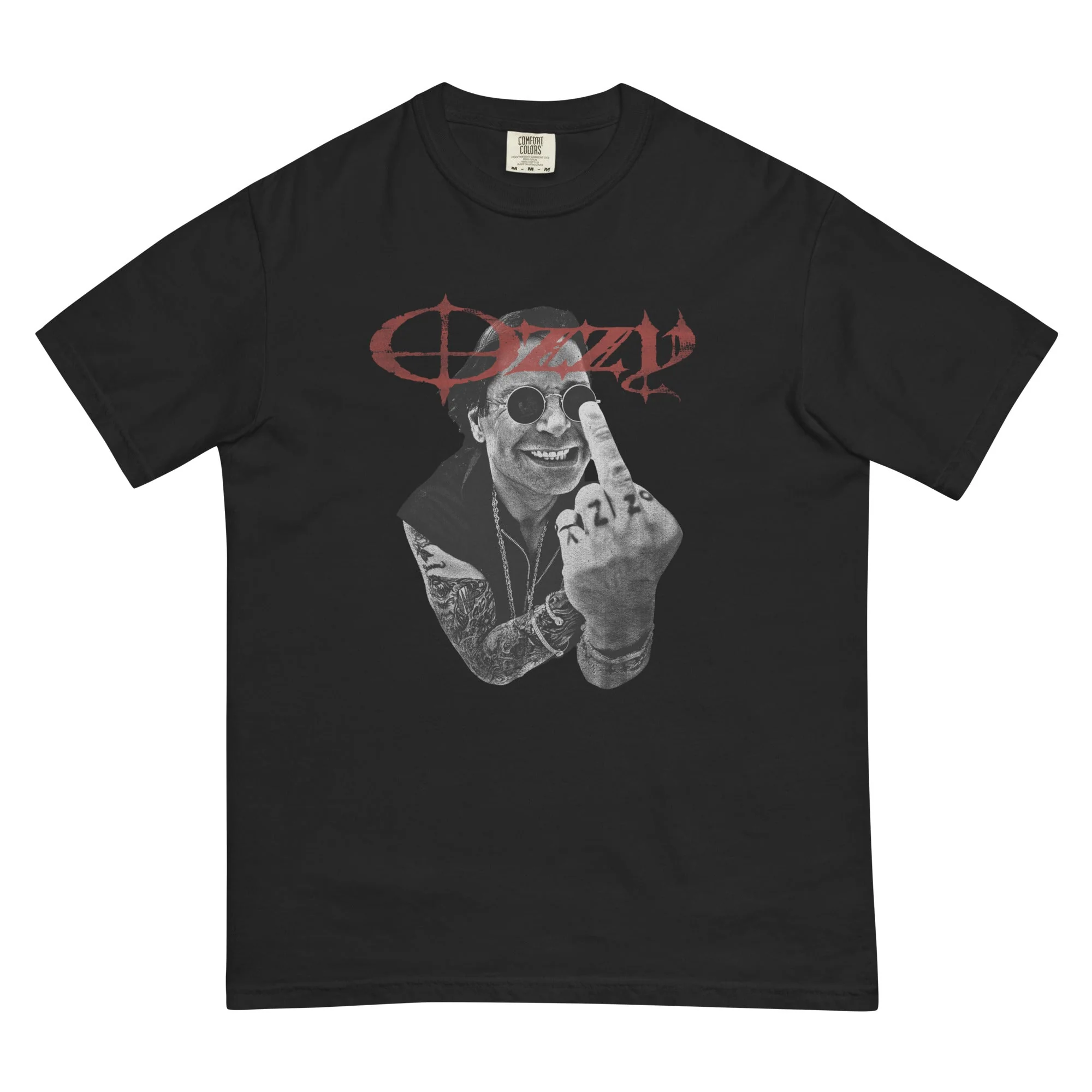 Ozzy Osbourne - Flip the Bird Mineral Wash T-Shirt