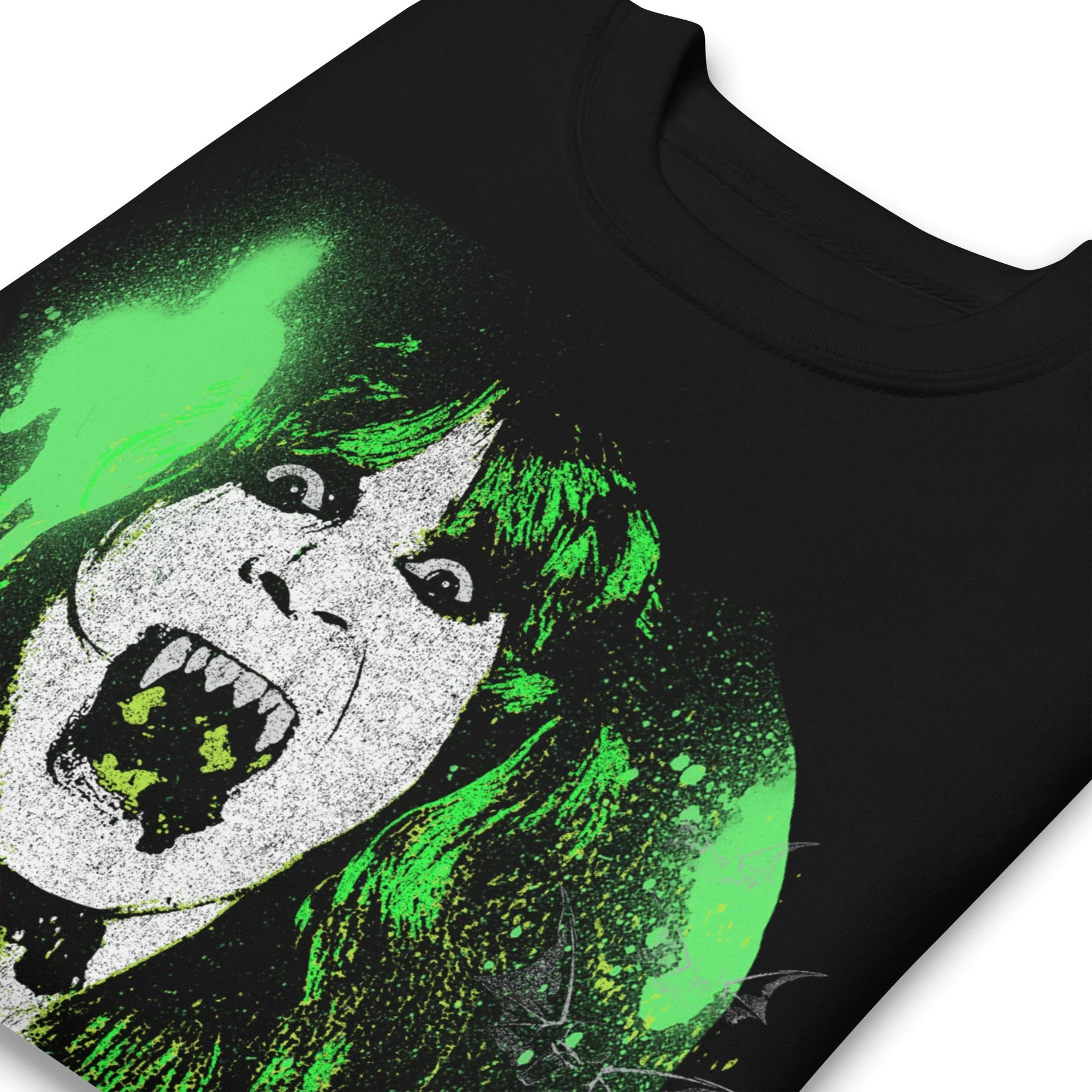 Ozzy Osbourne - Green Screaming Jumbo Print Sweatshirt - Image 2
