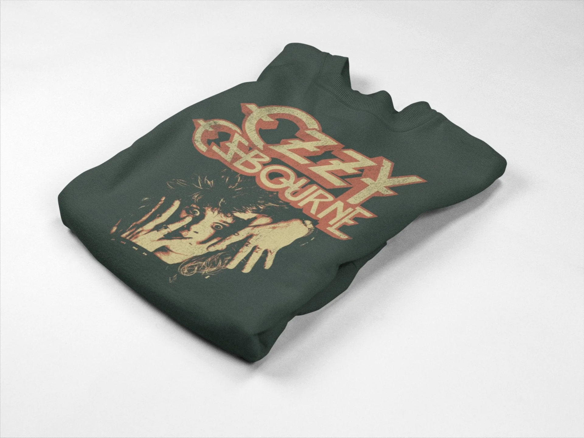 Ozzy Osbourne - Late 80s Vintage Ozzy Jumbo Print Sweatshirt - Image 2