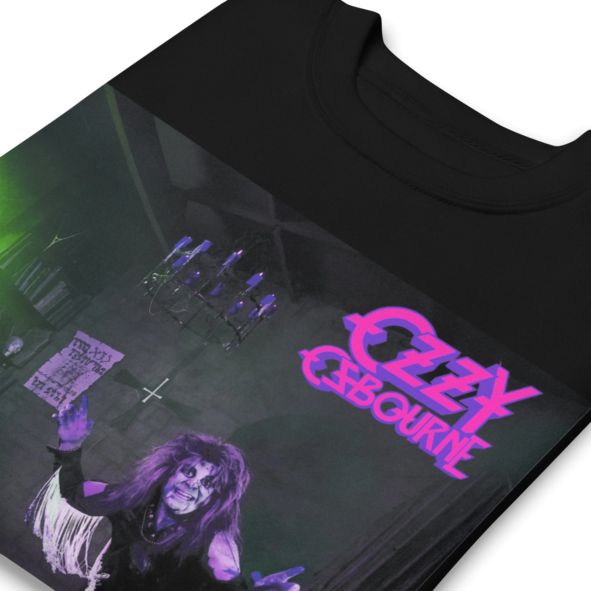 Ozzy Osbourne - Purple Diary Jumbo Print Sweatshirt - Image 2