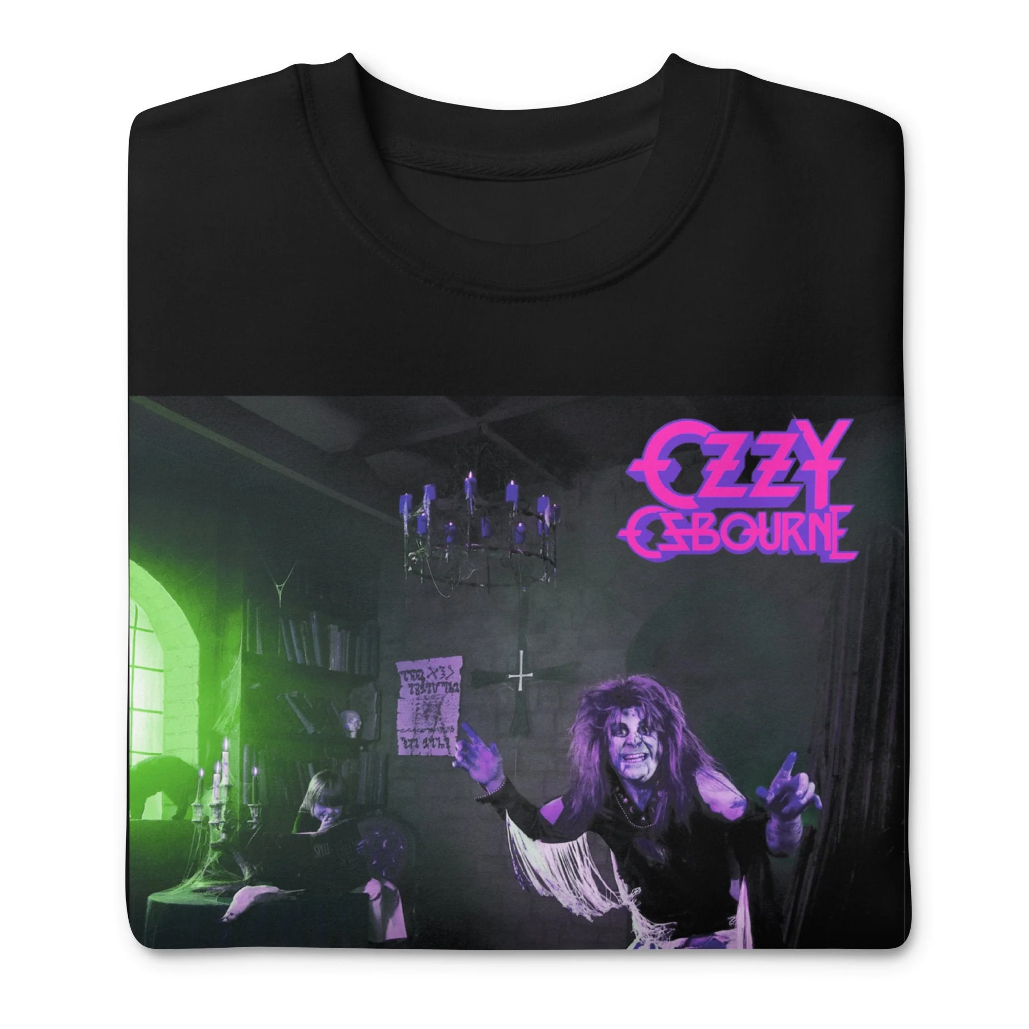 Ozzy Osbourne - Purple Diary Jumbo Print Sweatshirt - Image 3