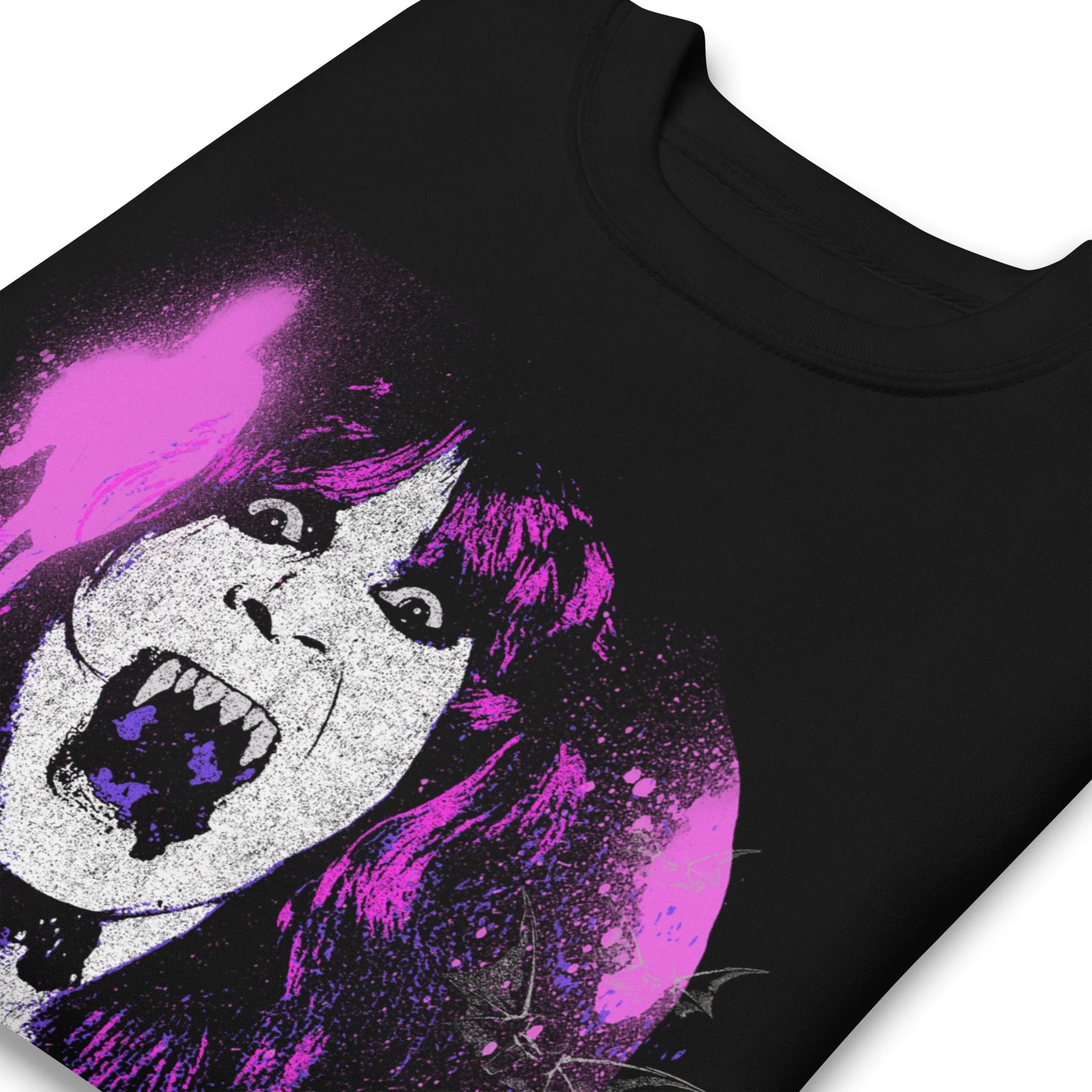 Ozzy Osbourne - Purple Screaming Jumbo Print Sweatshirt - Image 2