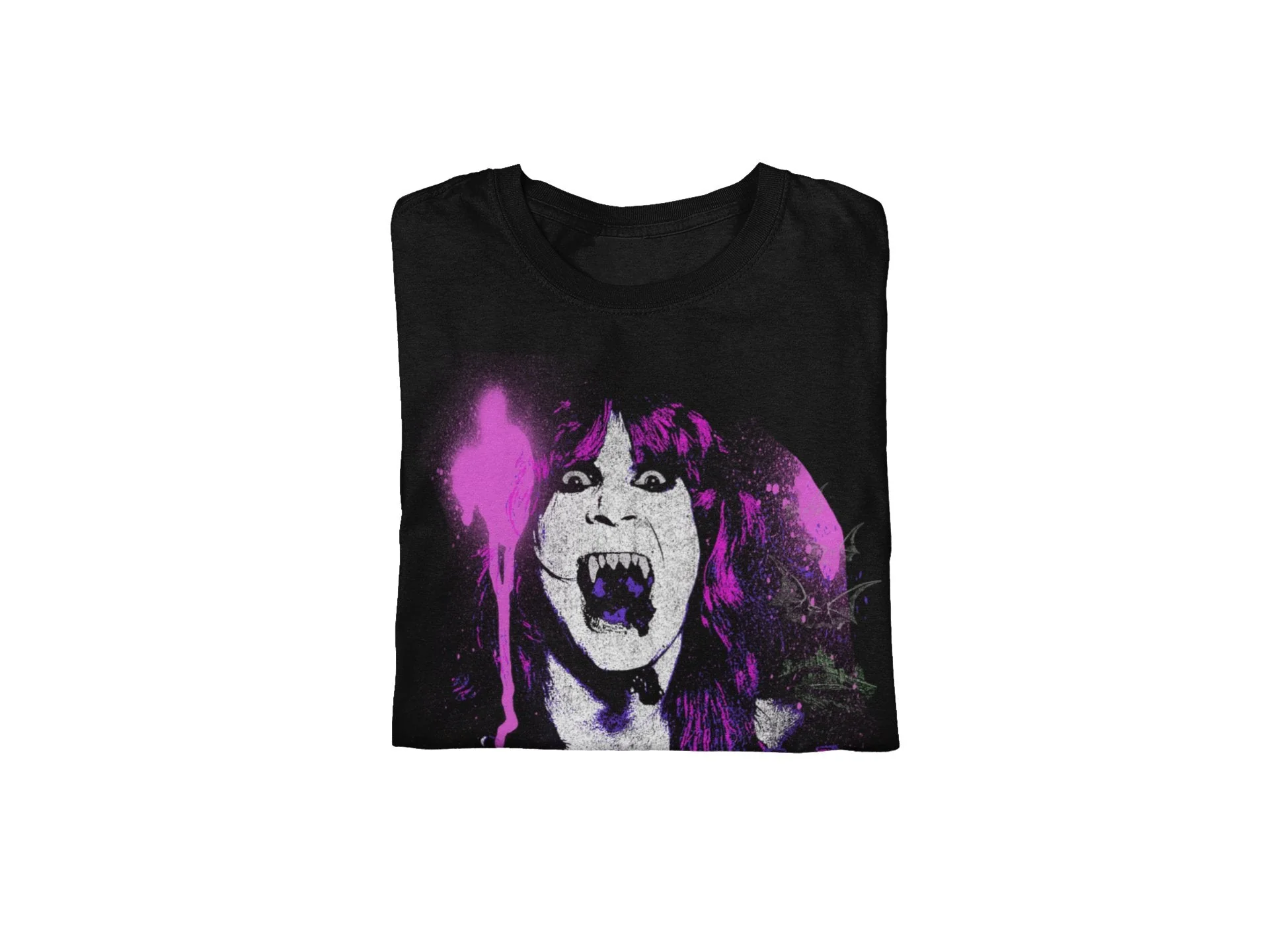 Ozzy Osbourne - Purple Screaming T-Shirt - Image 3
