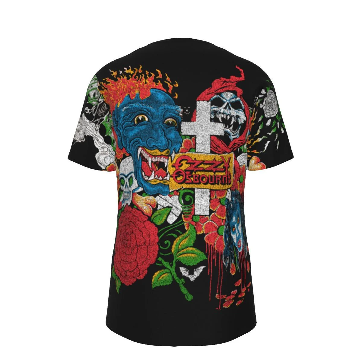 Ozzy Osbourne - Vintage Vault 1992 Tattoo All Over Print T-Shirt - Cotton - Image 2