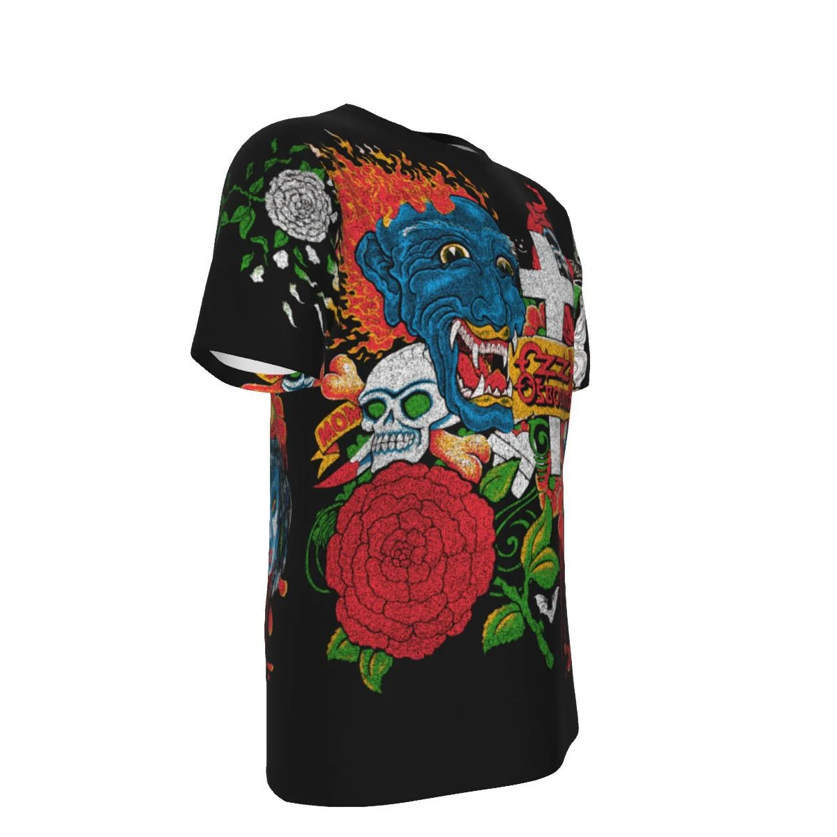 Ozzy Osbourne - Vintage Vault 1992 Tattoo All Over Print T-Shirt - Cotton - Image 3