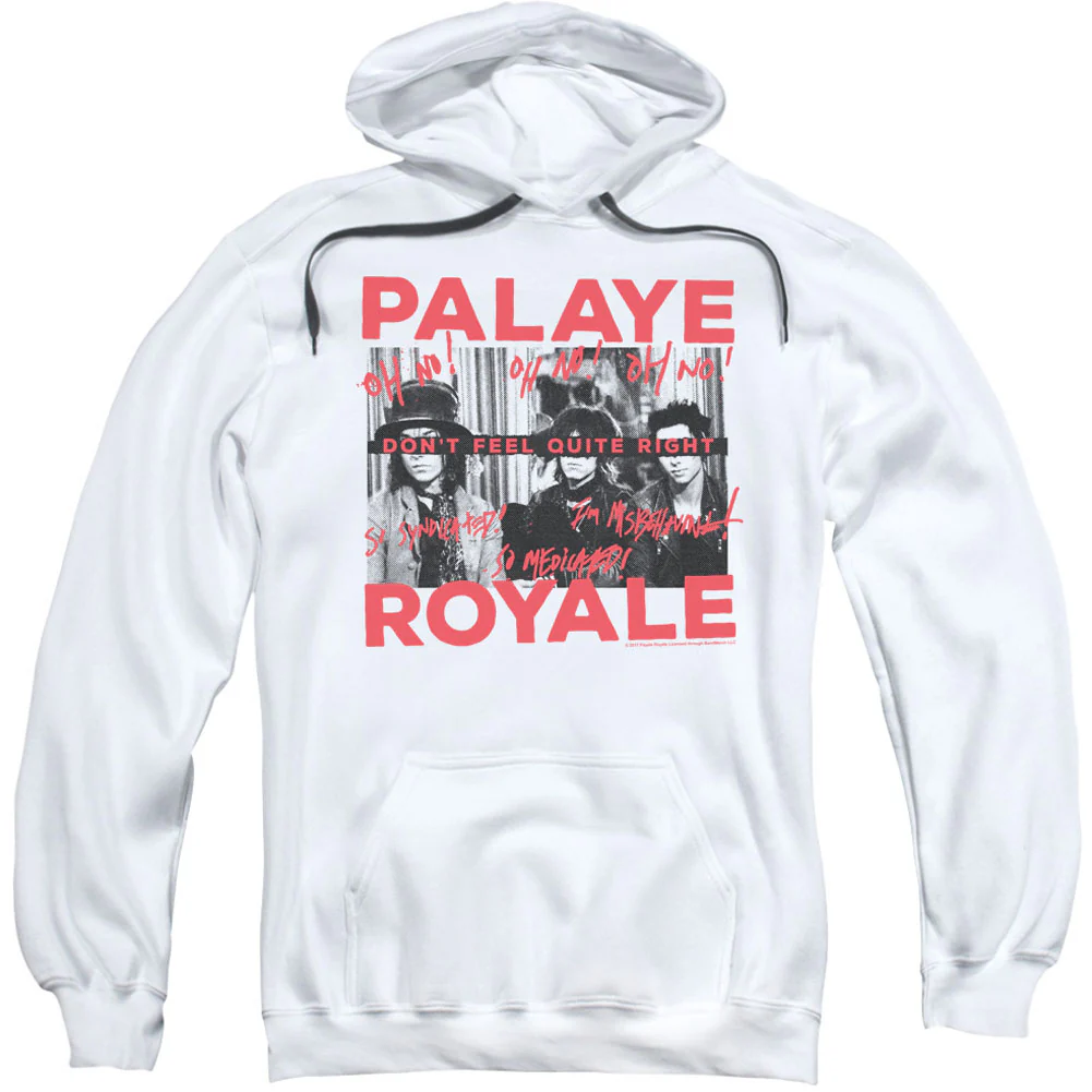 Oh No Adult 25% Poly Hooded Sweatshirt
